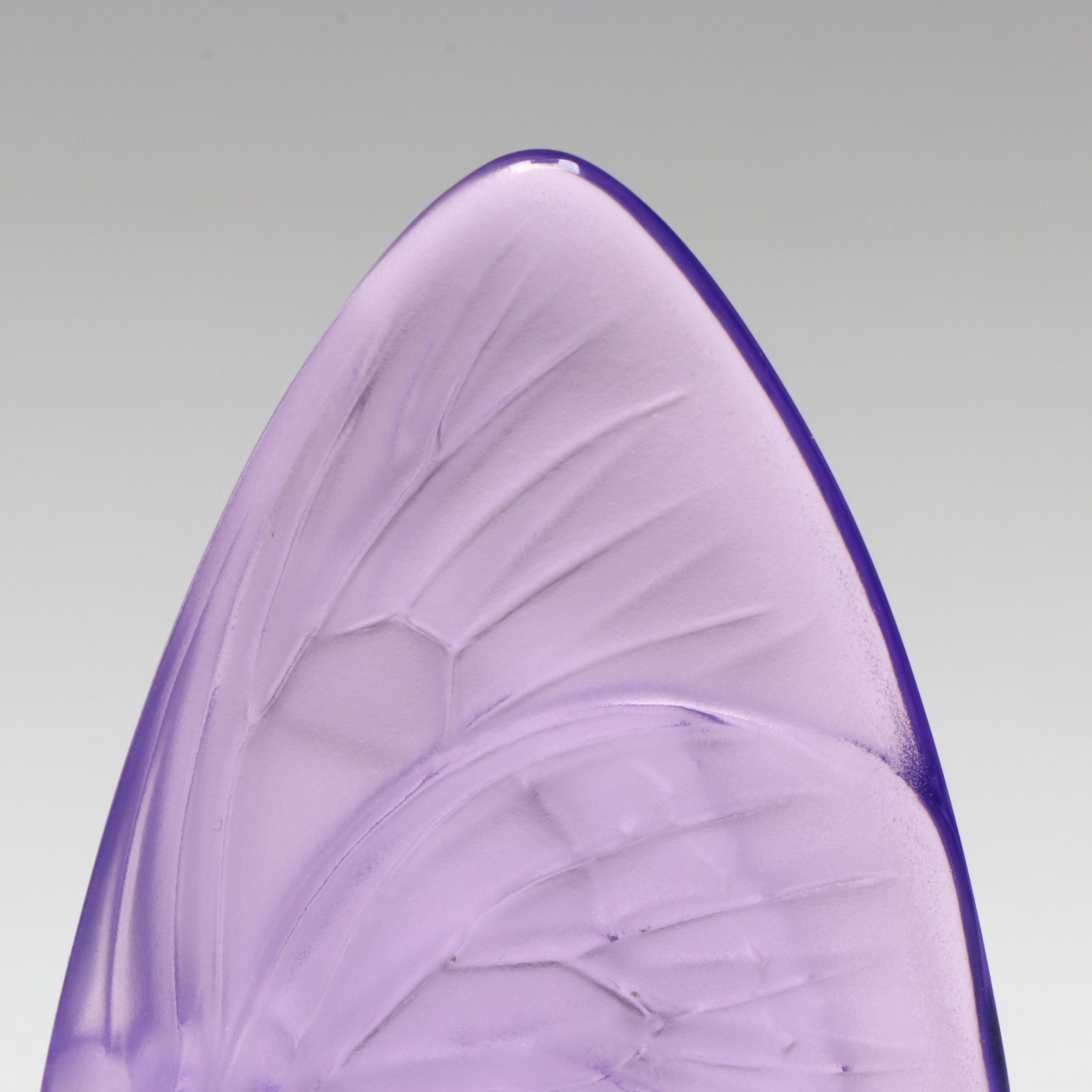 Lalique Glass Butterfly Wing