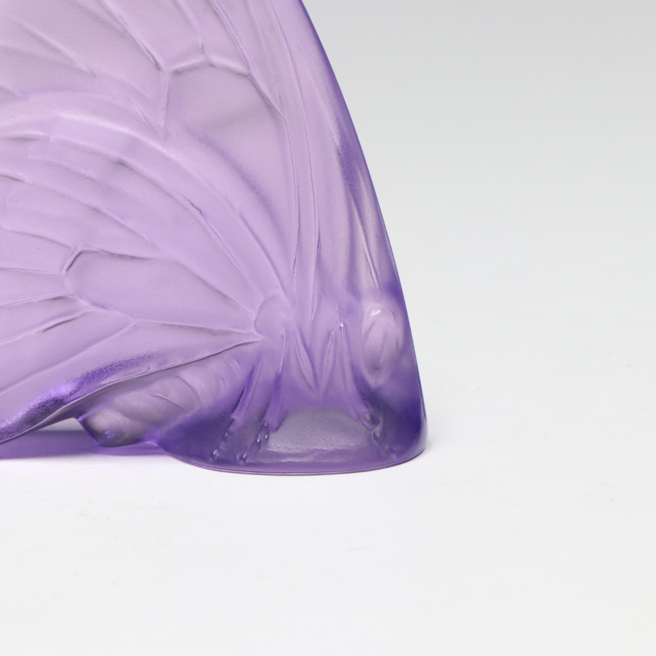 Lalique Glass Butterfly Wing