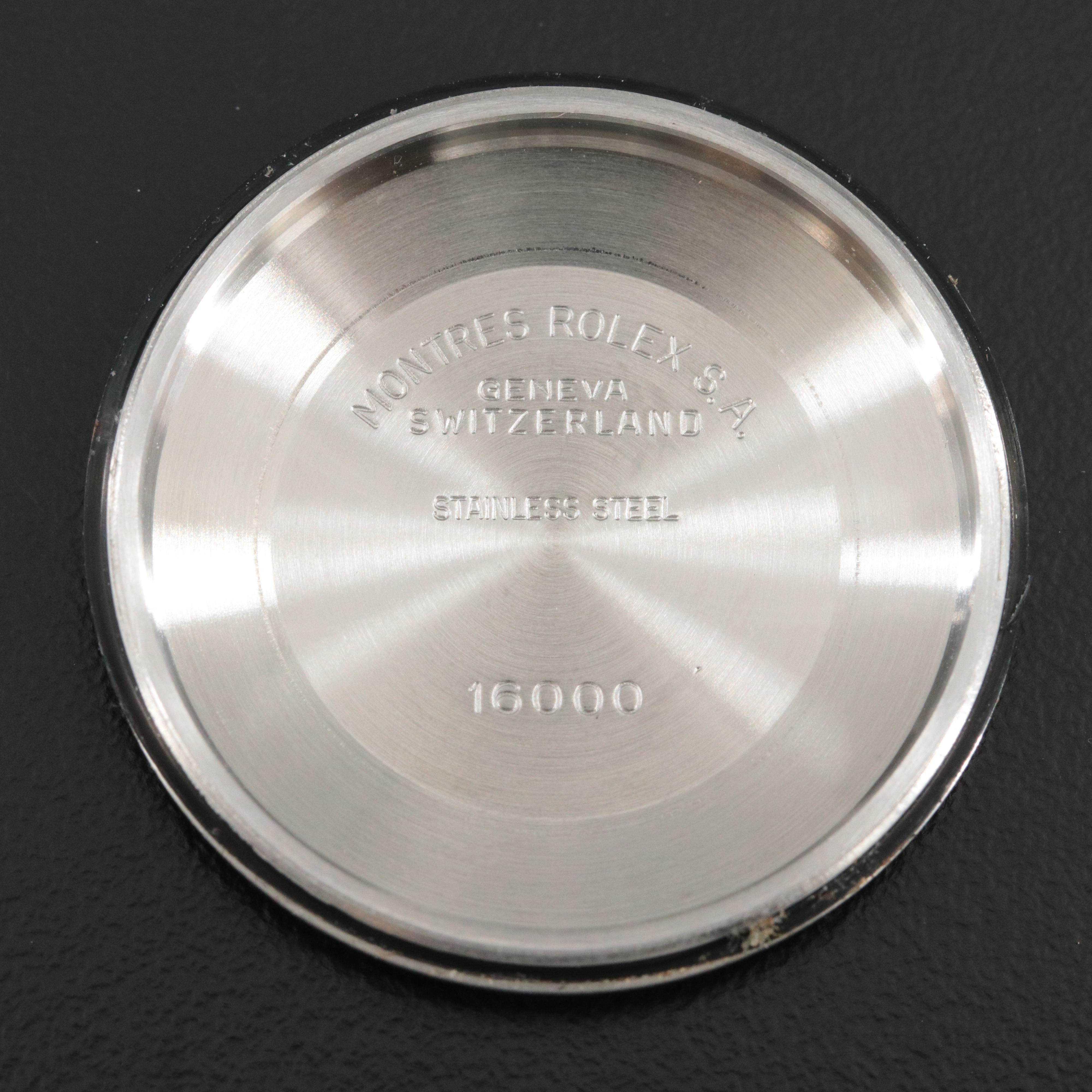 1986 Rolex Oyster Perpetual Datejust Model 16013 Watch