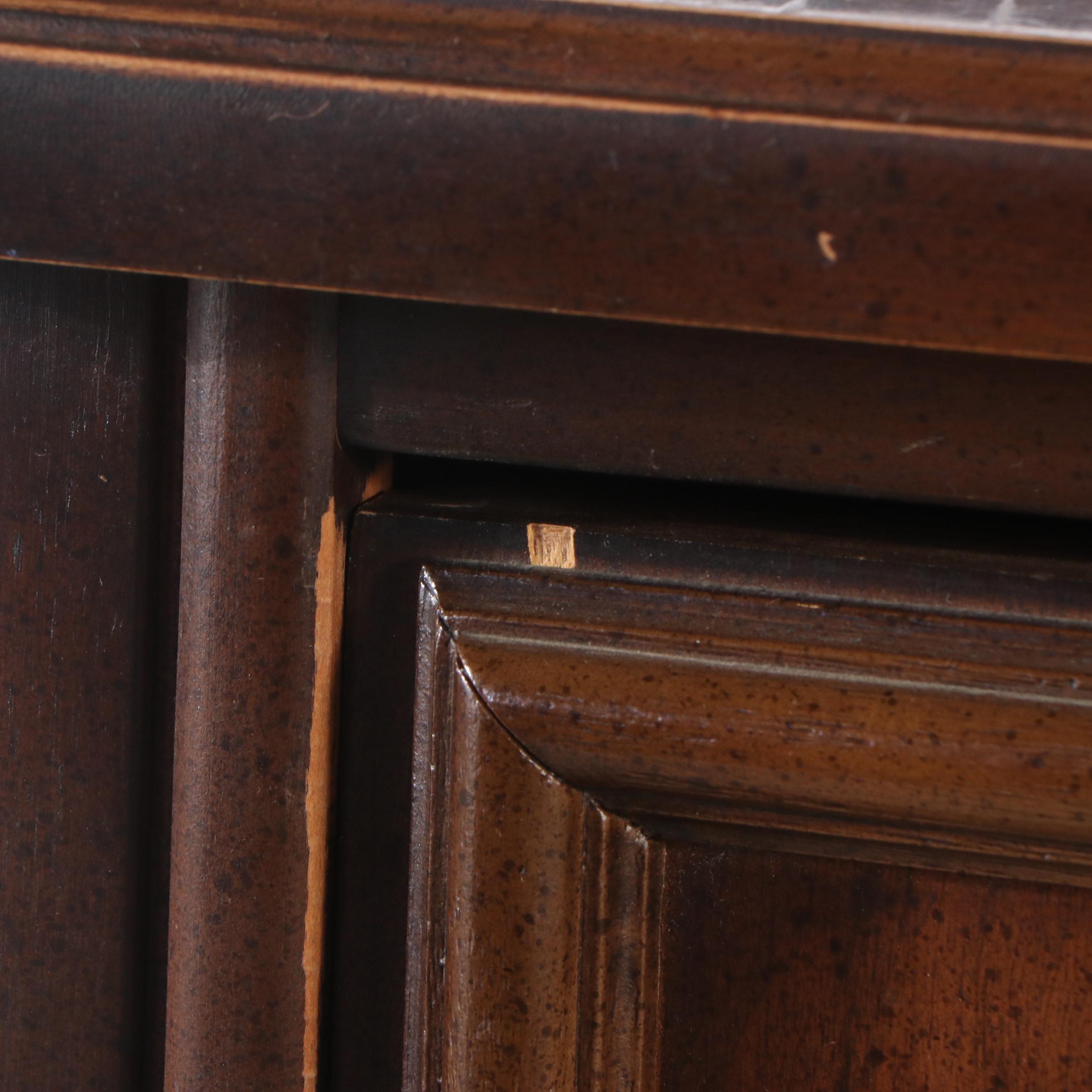 Mediterranean Style Veneered Chest of Drawers