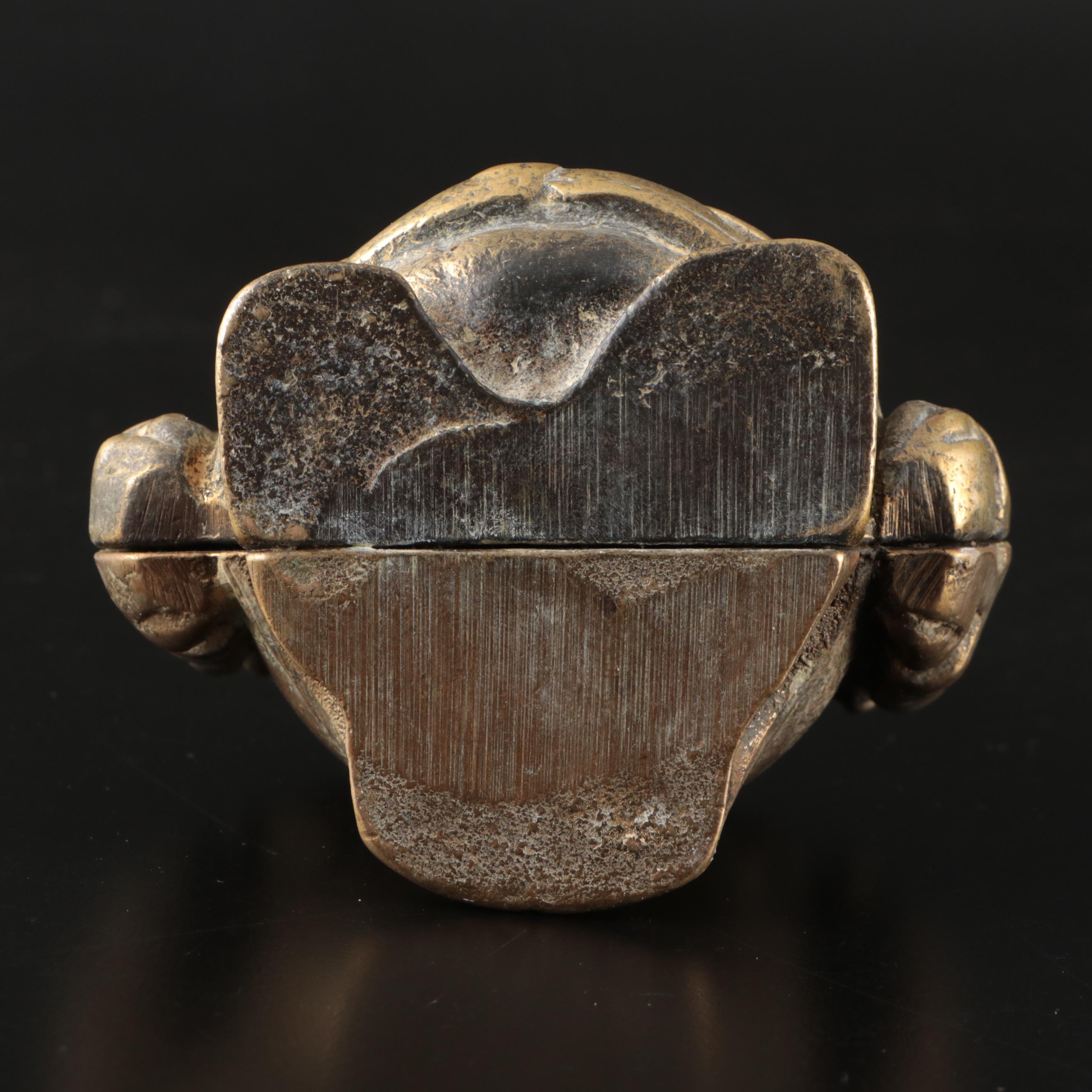 English Brass Figural Coin Banks