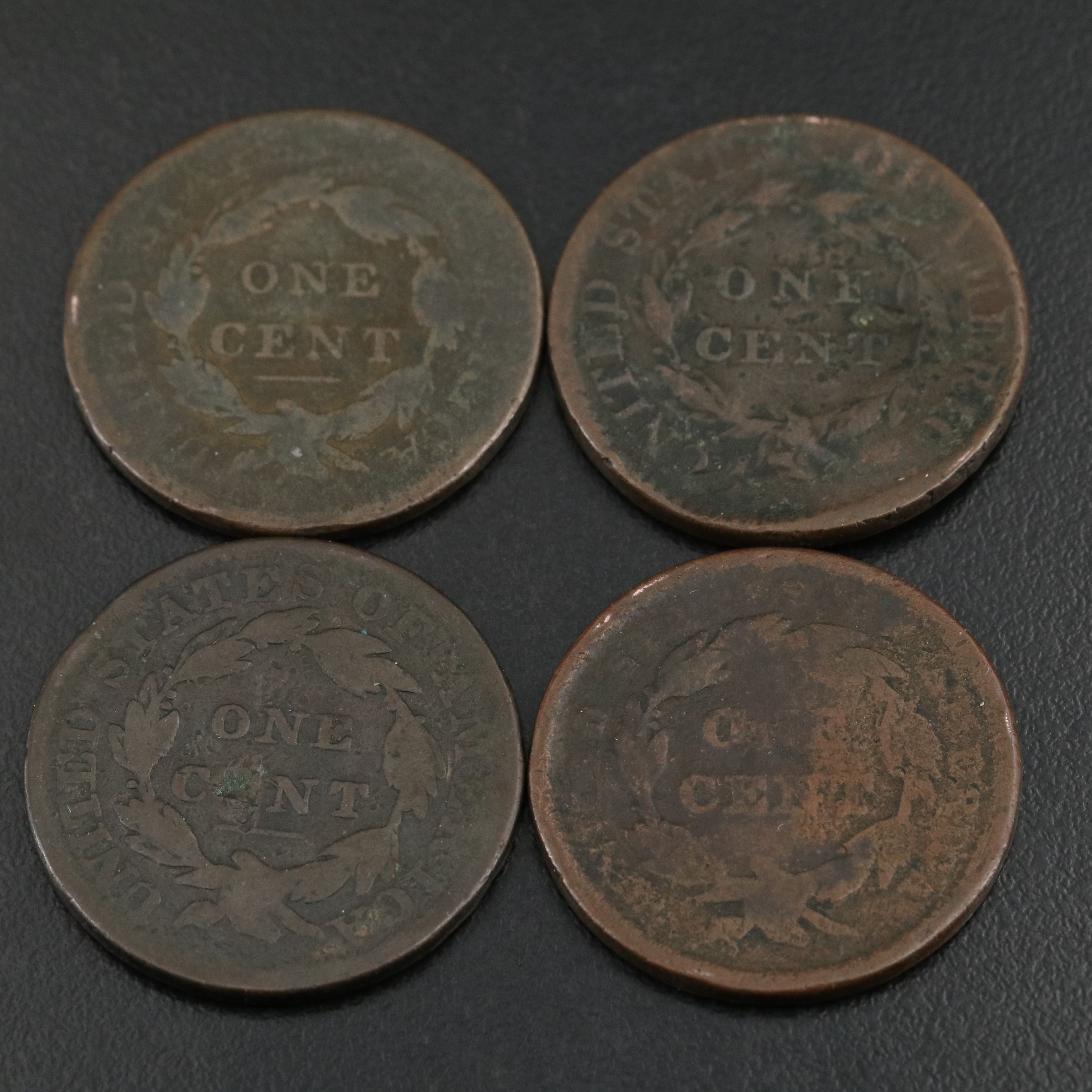 Ten Old U.S. Type Coins all With Problems
