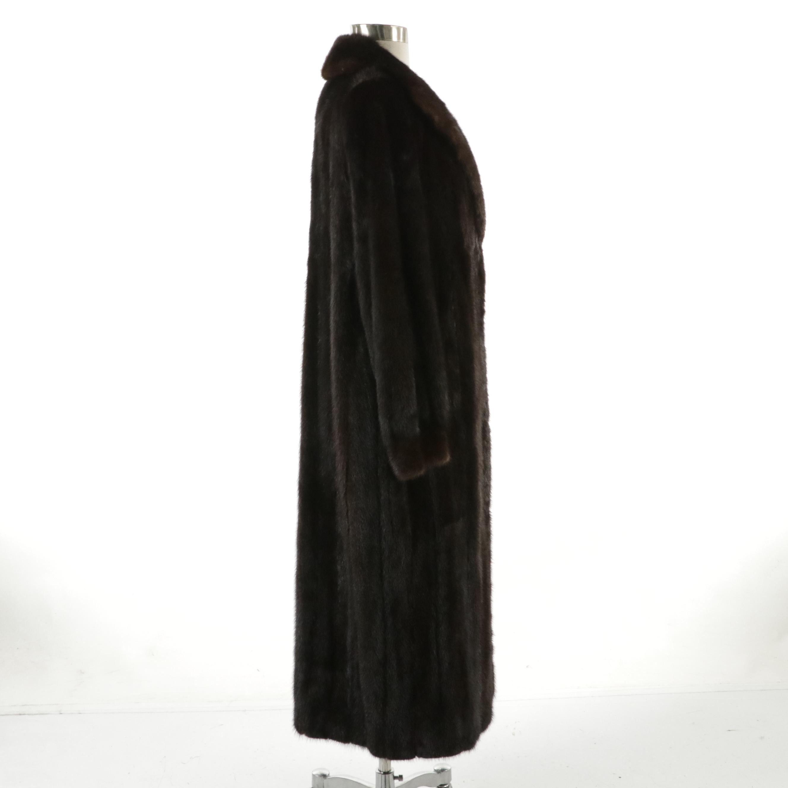 Ranch Mink Fur Full-Length Coat from Kaufmann's