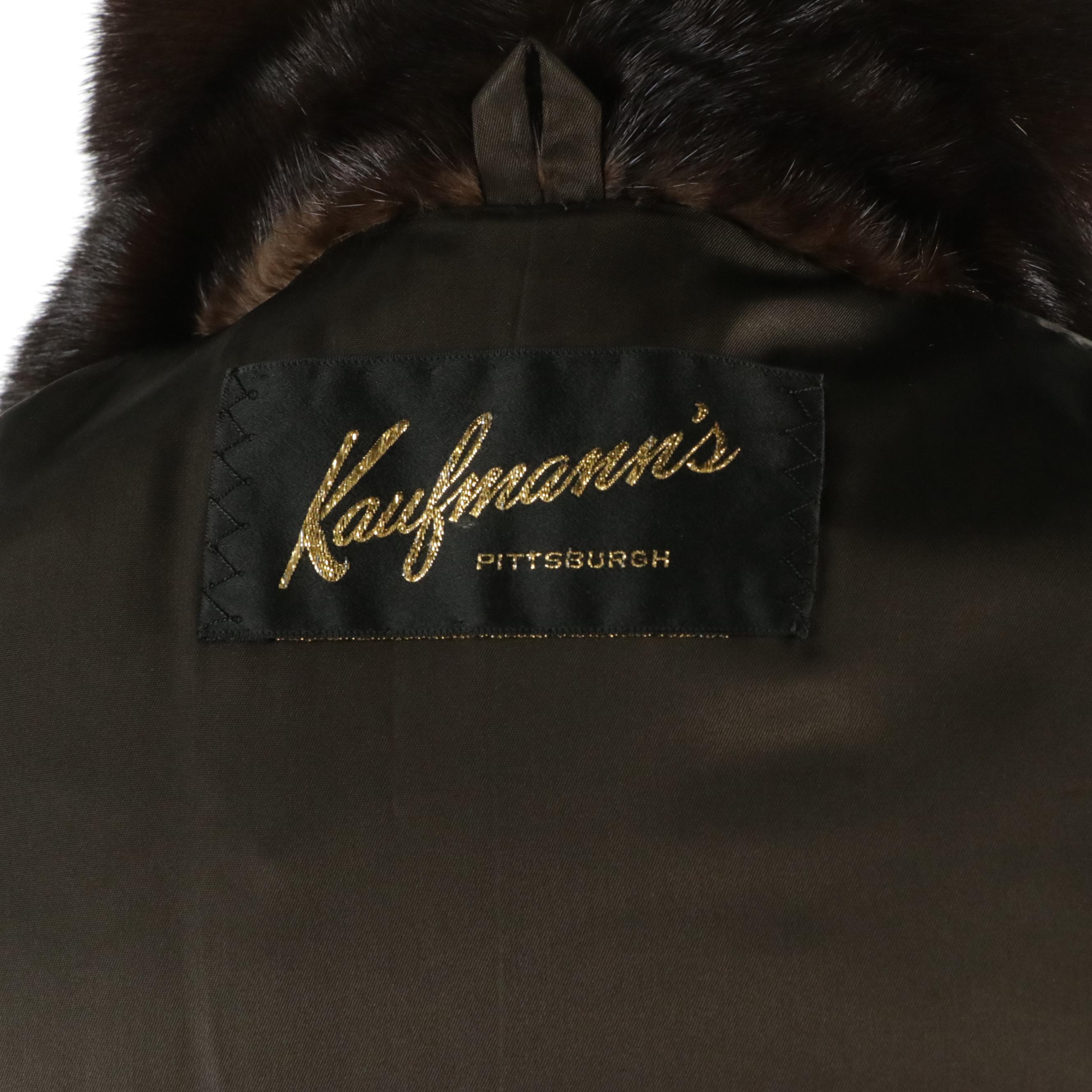 Ranch Mink Fur Full-Length Coat from Kaufmann's