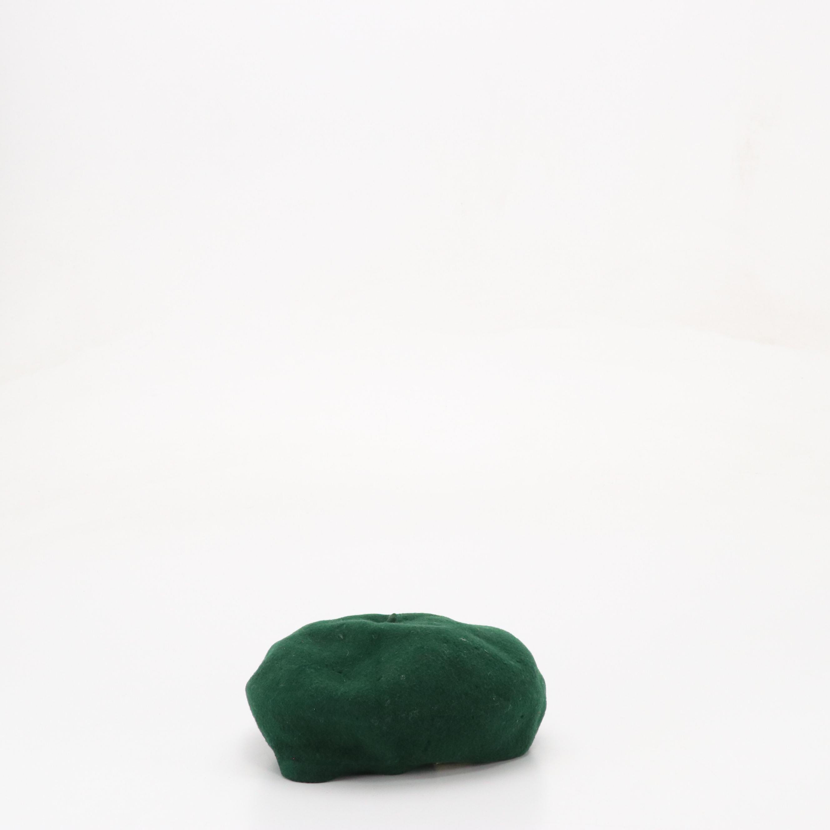Boy Scout Garrison Cap and Girl Scout Cadette Beret in Wool, Mid-20th Century