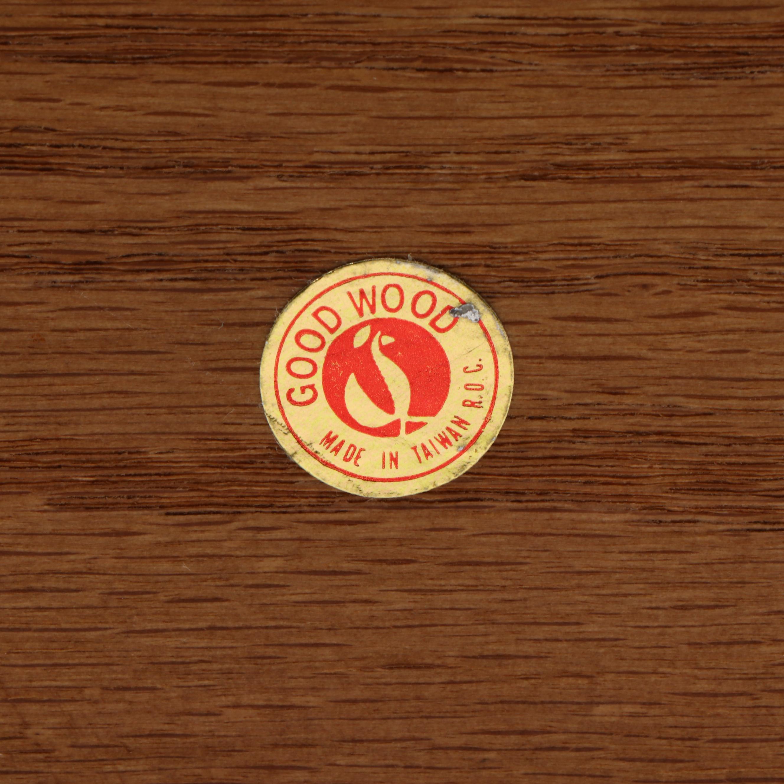 Wooden Kitchen Canisters, Ceramic Pitcher, and Glass Tumblers