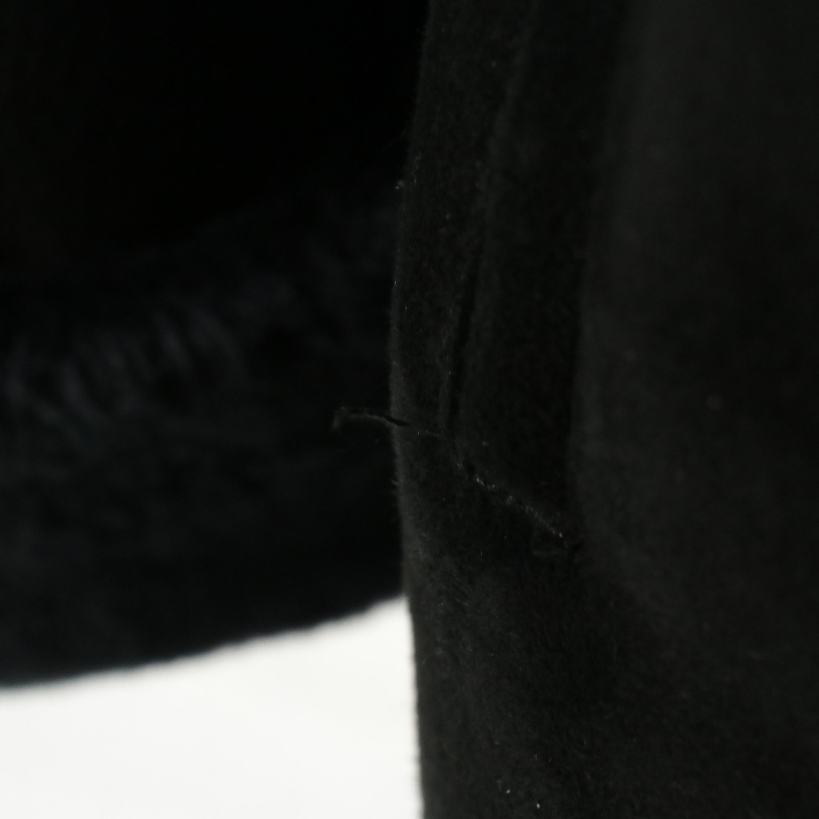 Belle Fare Blue Faux-Fur Lined Suede Wrap Coat