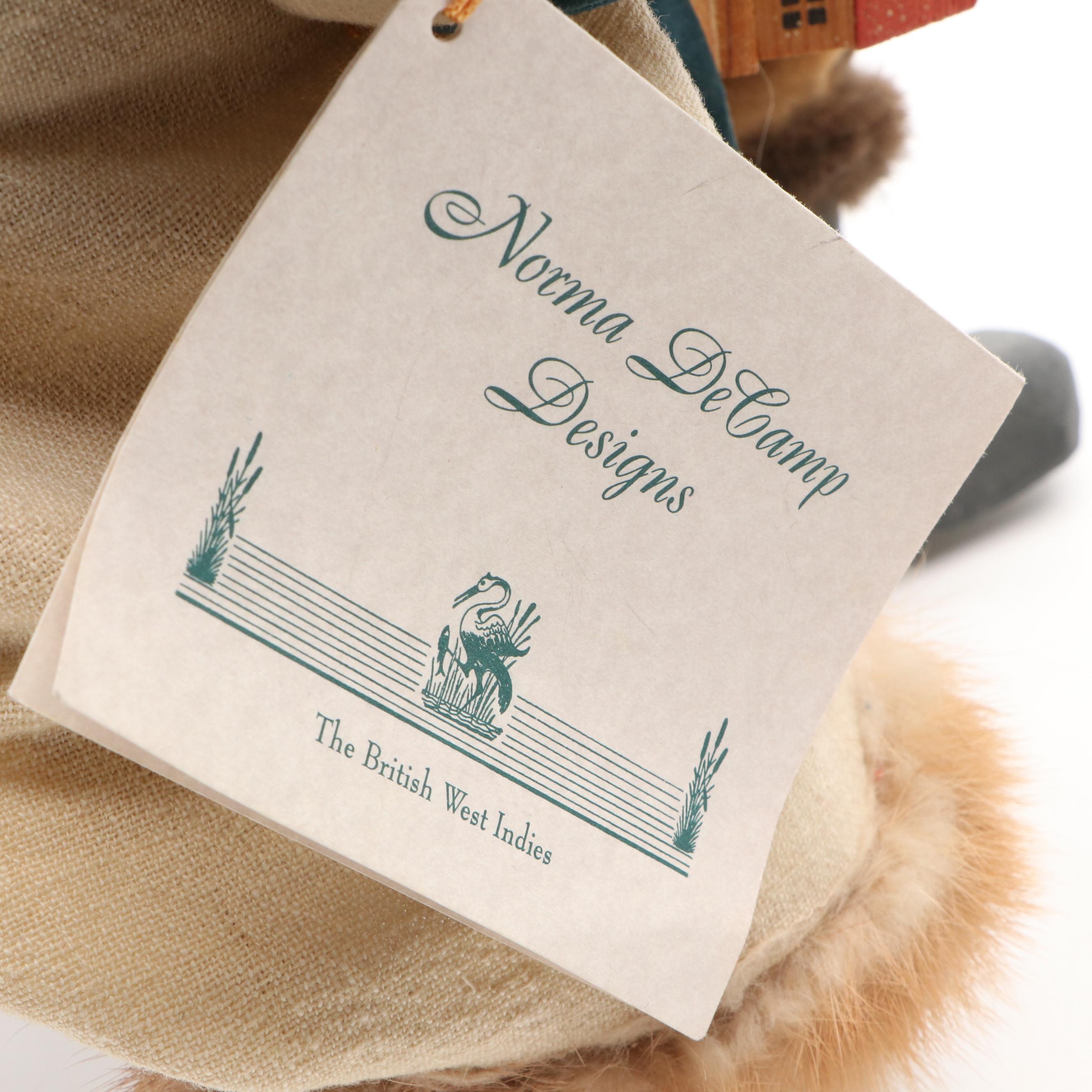 Antique Salvage Santa Claus Doll with Standing Figurine