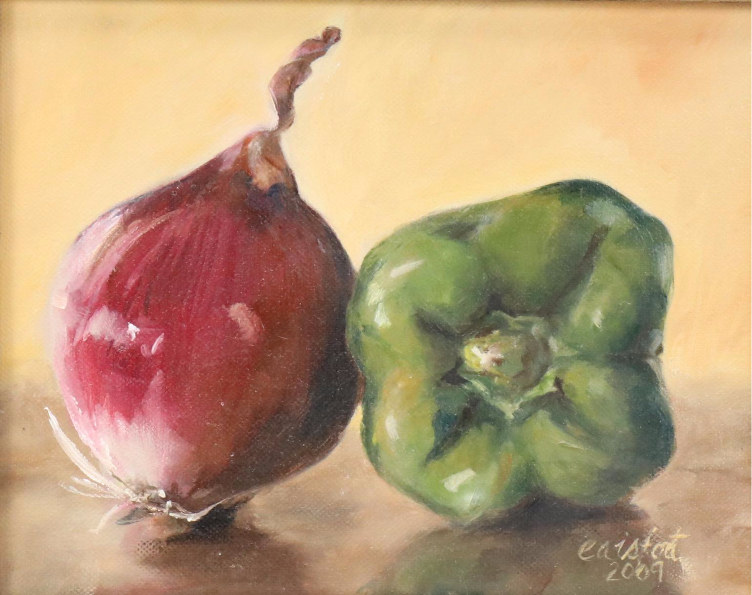 Ellen Isfort Still Life Oil Painting, 2009