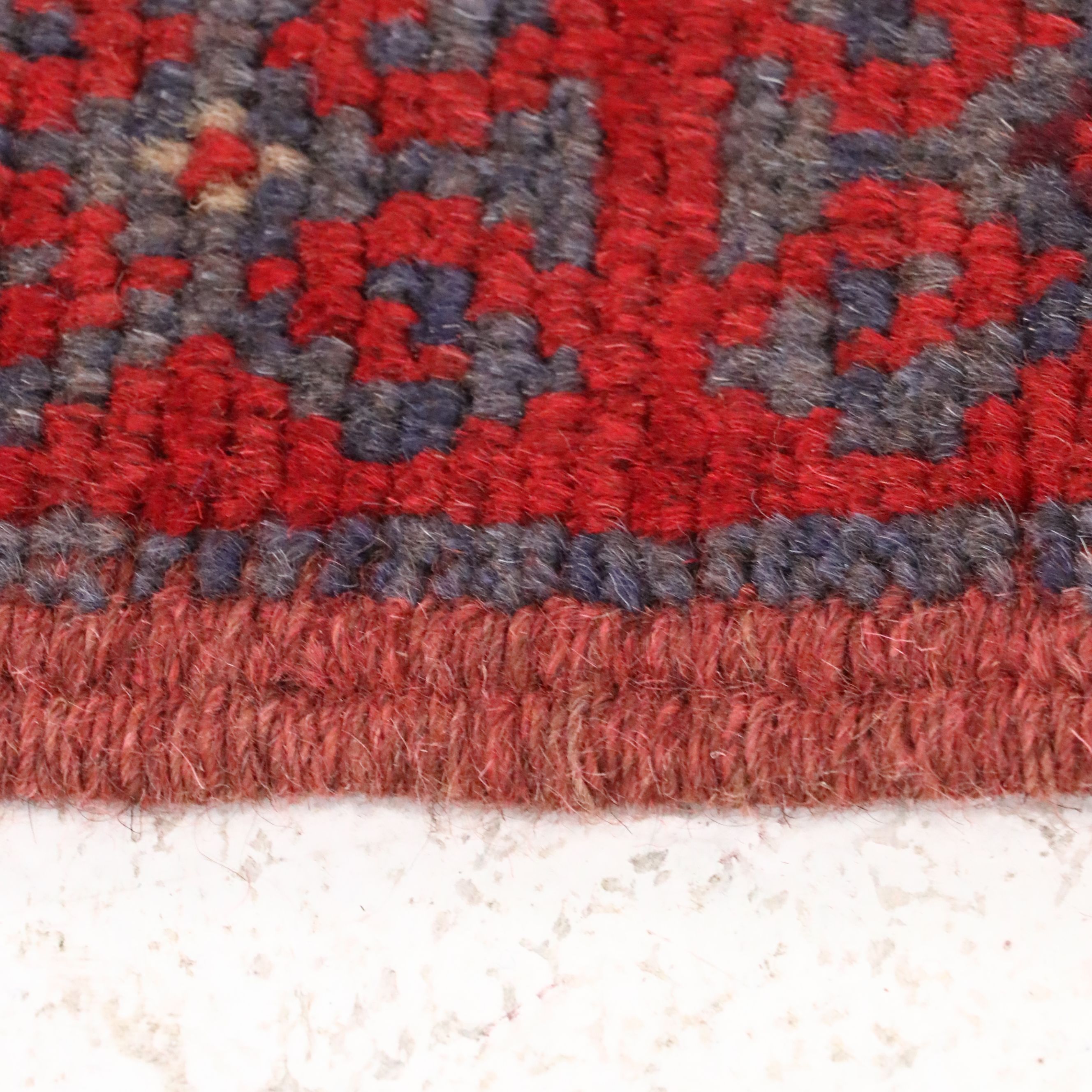 2'1 x 8'3 Hand-Knotted Afghan Mashwani Carpet Runner