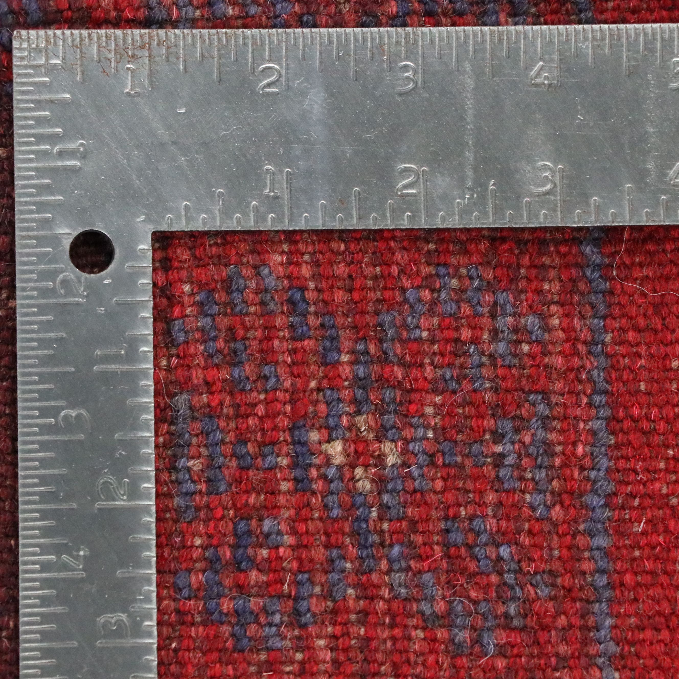 2'1 x 8'3 Hand-Knotted Afghan Mashwani Carpet Runner