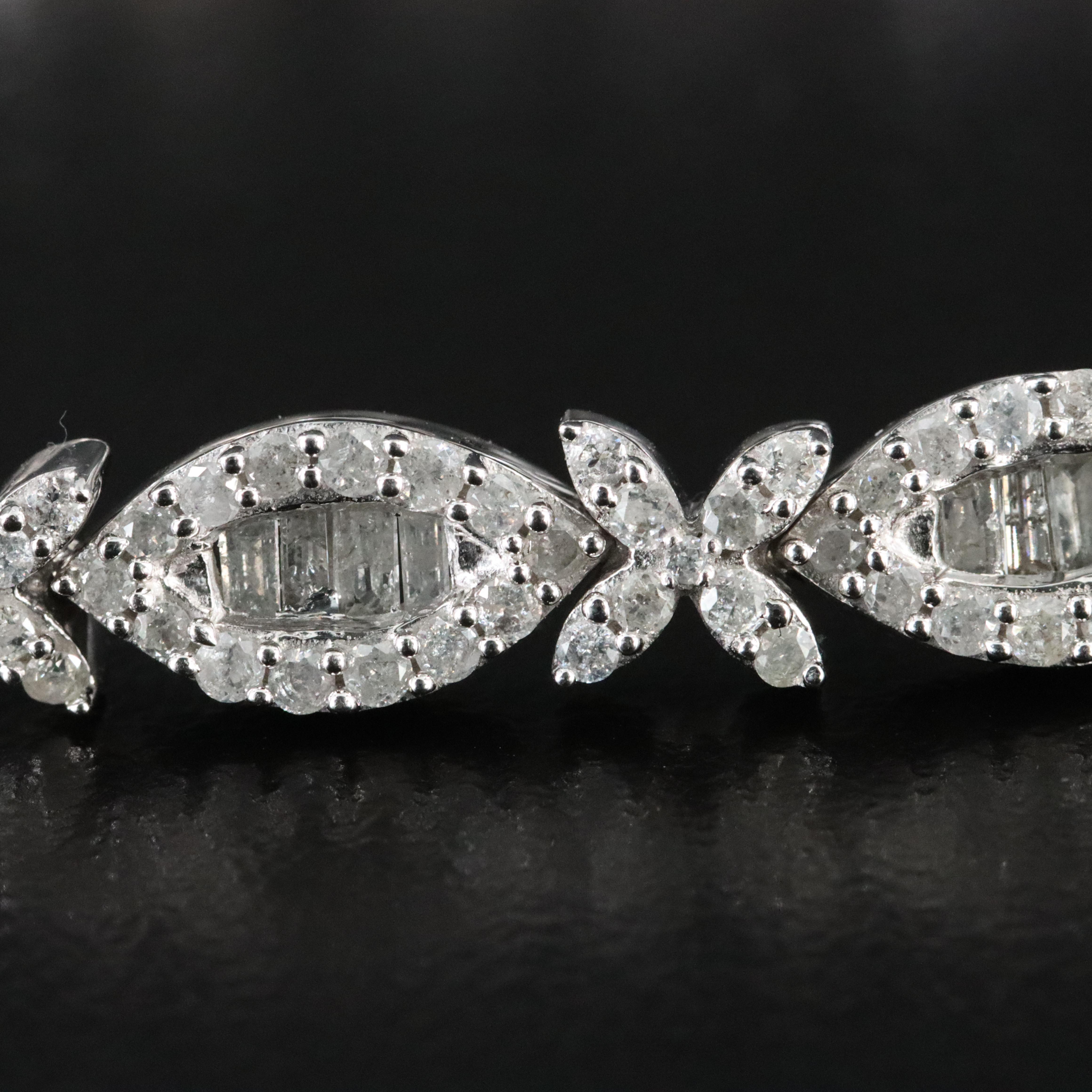 10K 4.34 CTW Diamond Bracelet
