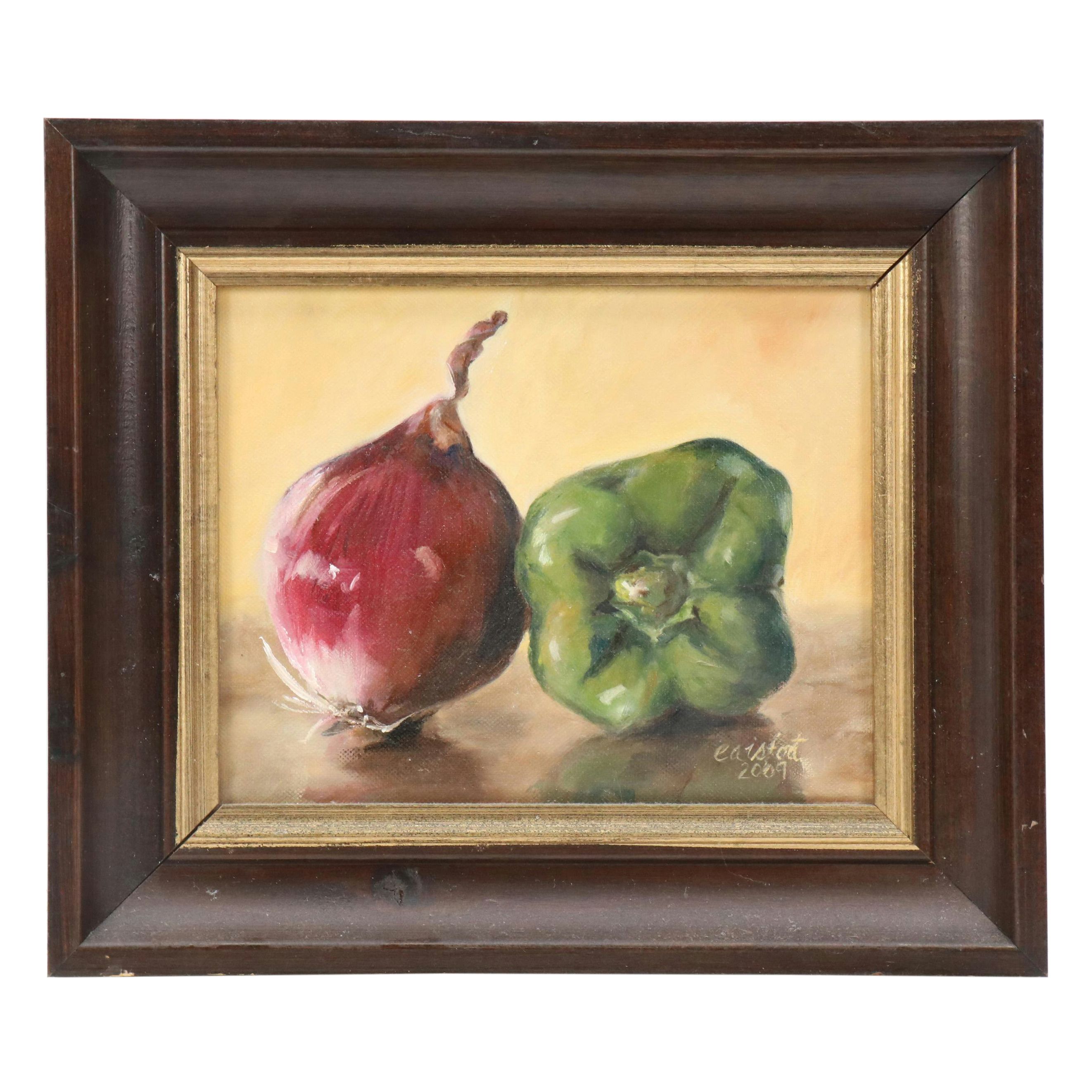 Ellen Isfort Still Life Oil Painting, 2009
