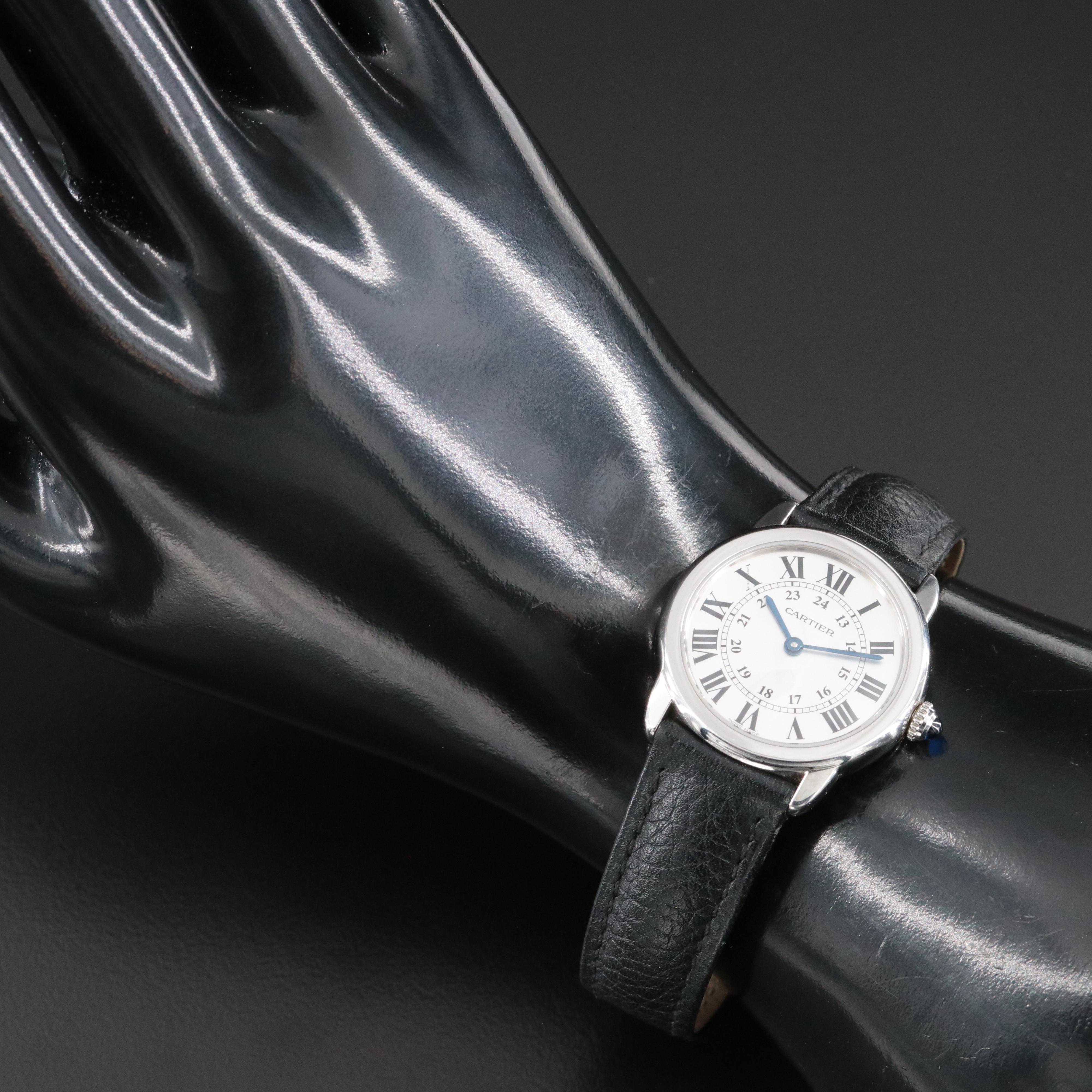 Cartier Ronde Solo de Cartier 29mm Steel Quartz Watch 3601