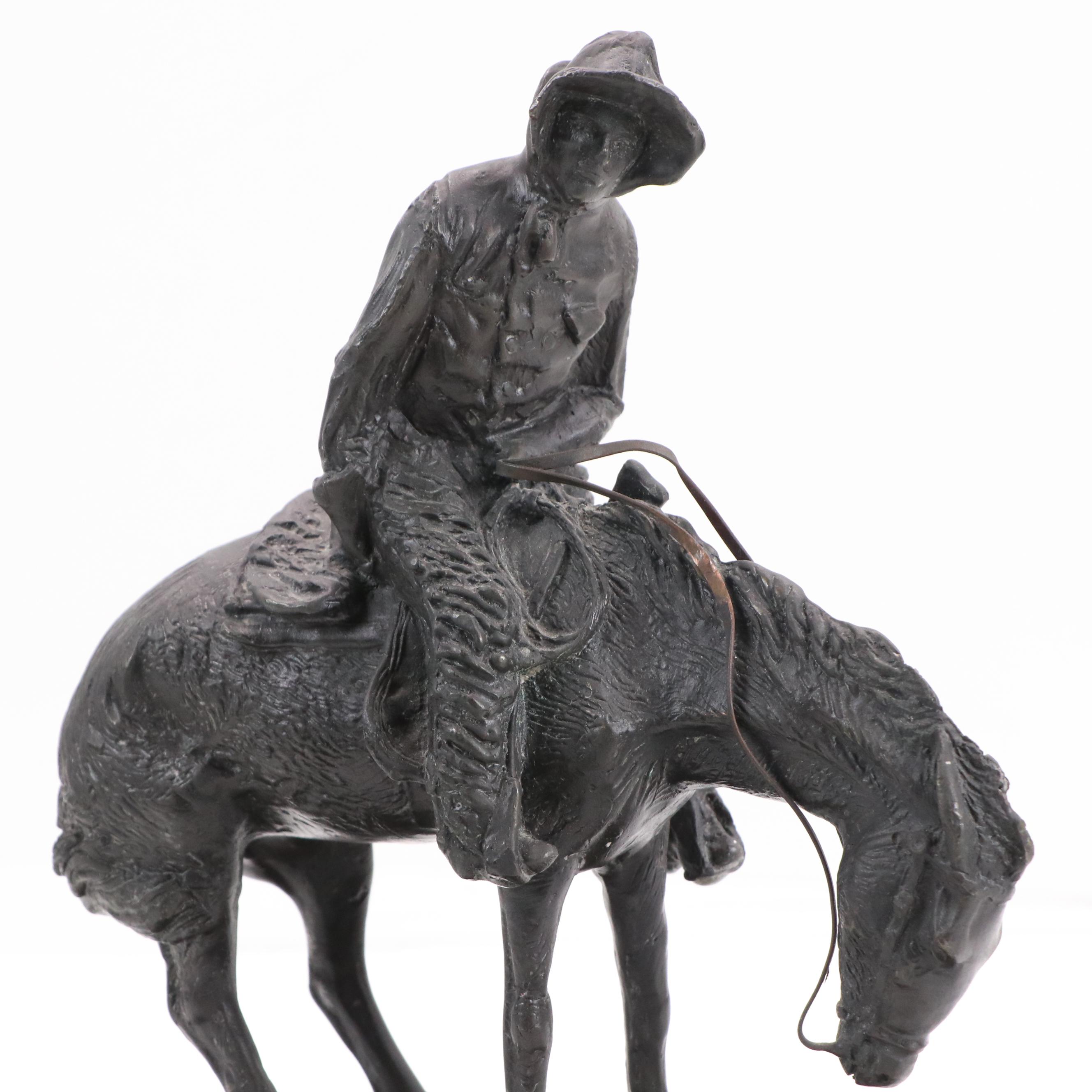 Bronze Sculpture After Frederic Remington "Norther"
