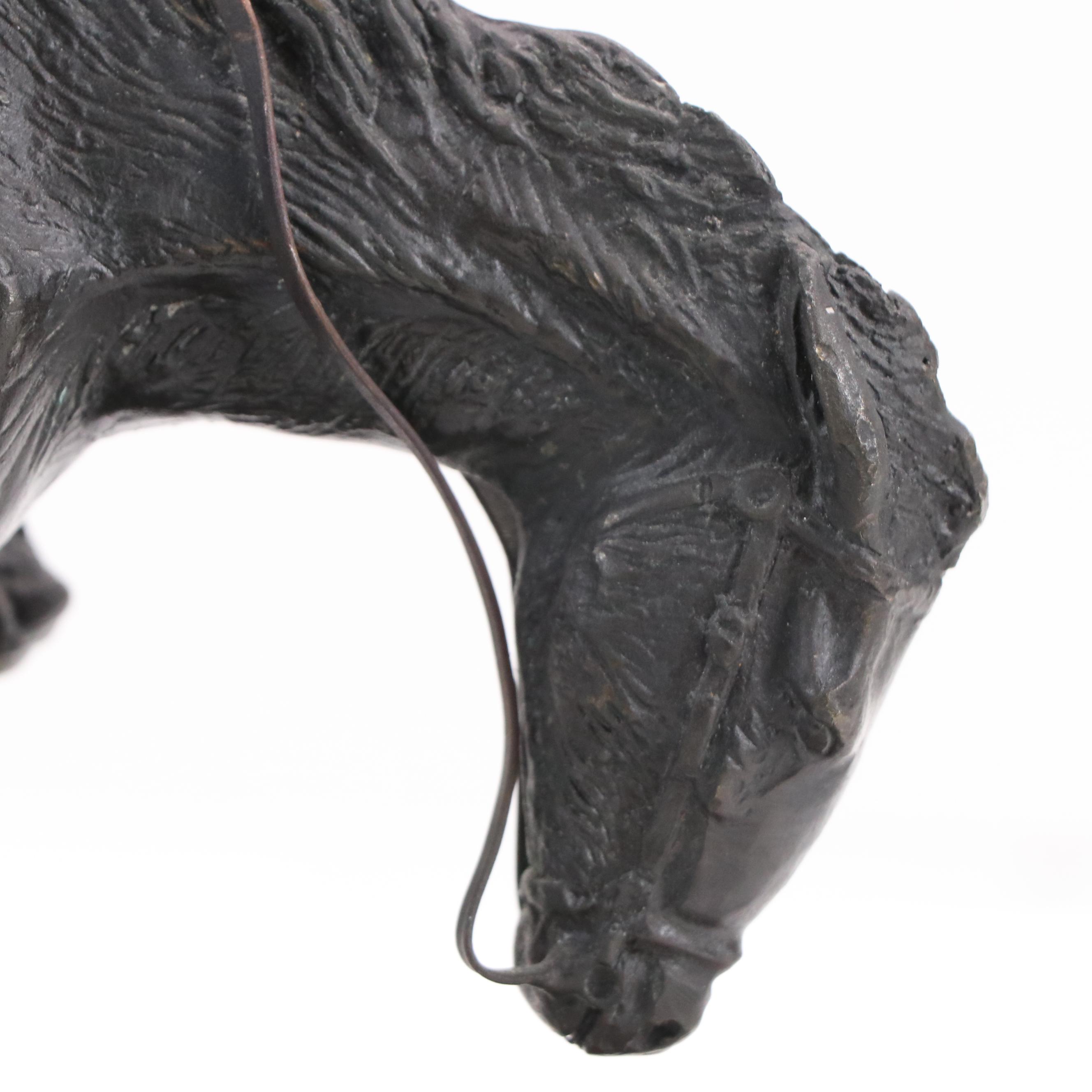 Bronze Sculpture After Frederic Remington "Norther"