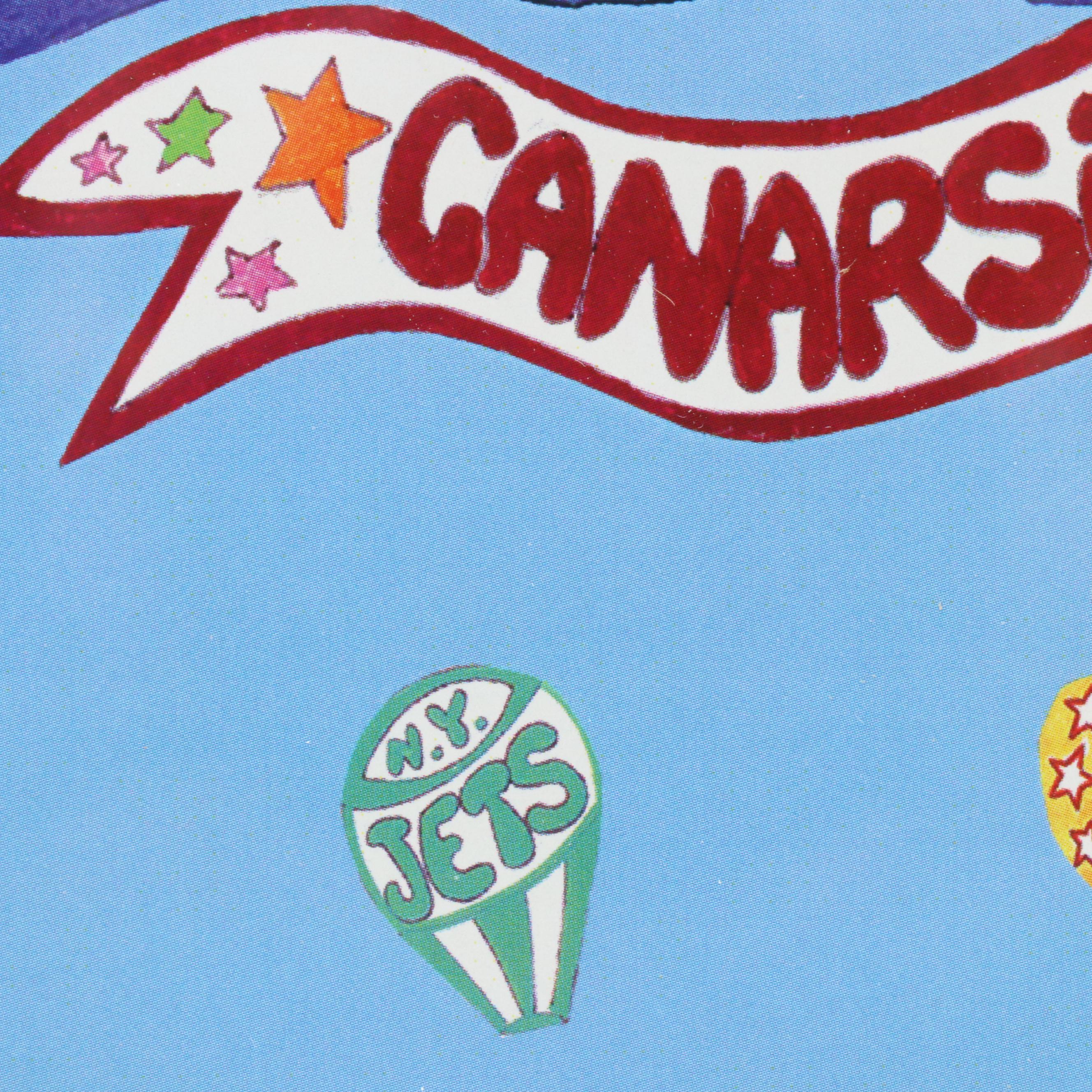 Al Schreiber and Jill Hand Offset Lithograph "Canarsie"