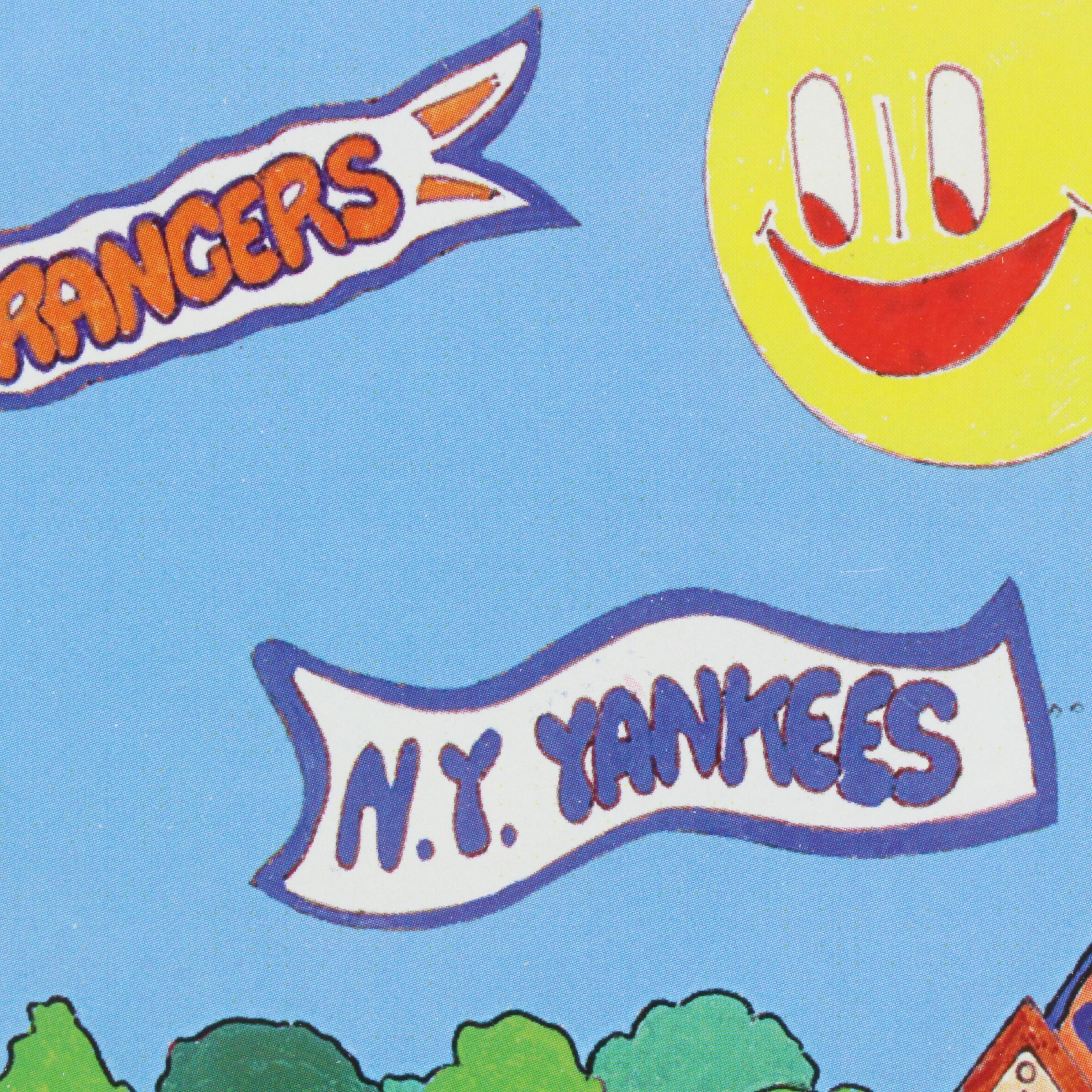 Al Schreiber and Jill Hand Offset Lithograph "Canarsie"