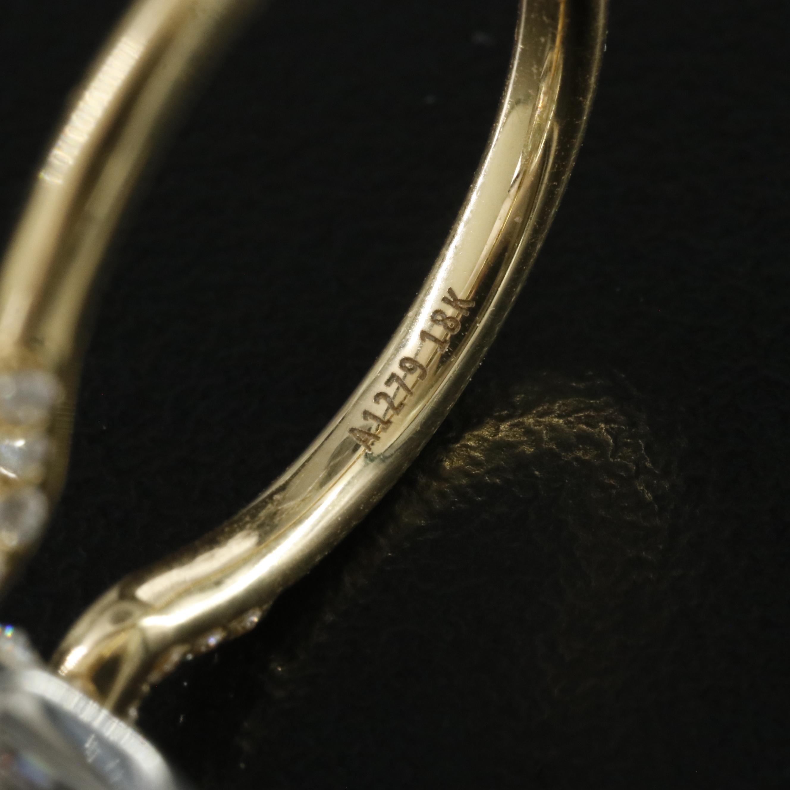 18K 3.75 CTW Lab Grown Diamond Ring with an IGI Online Report