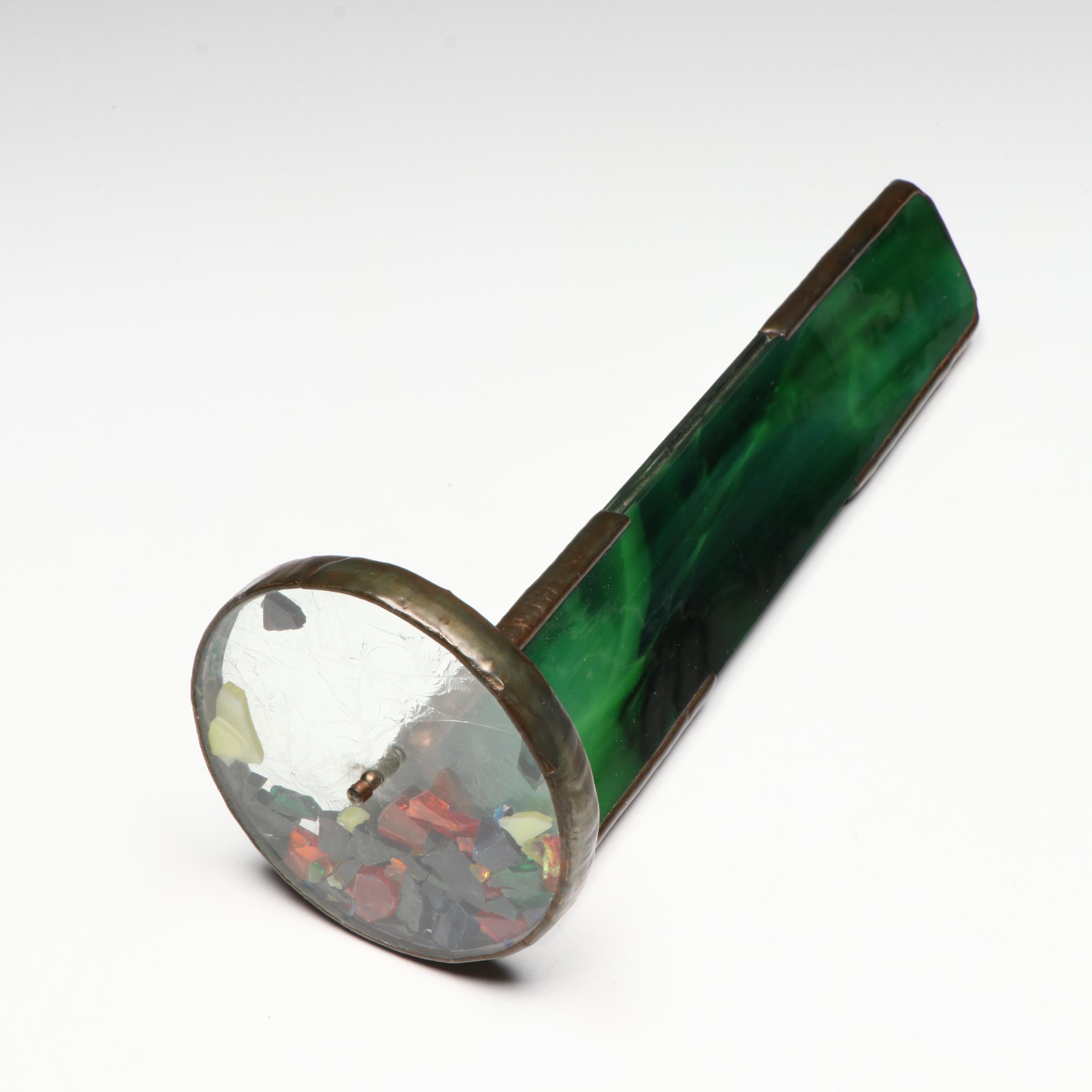 Handmade Glass Kaleidoscopes with Wood Stand