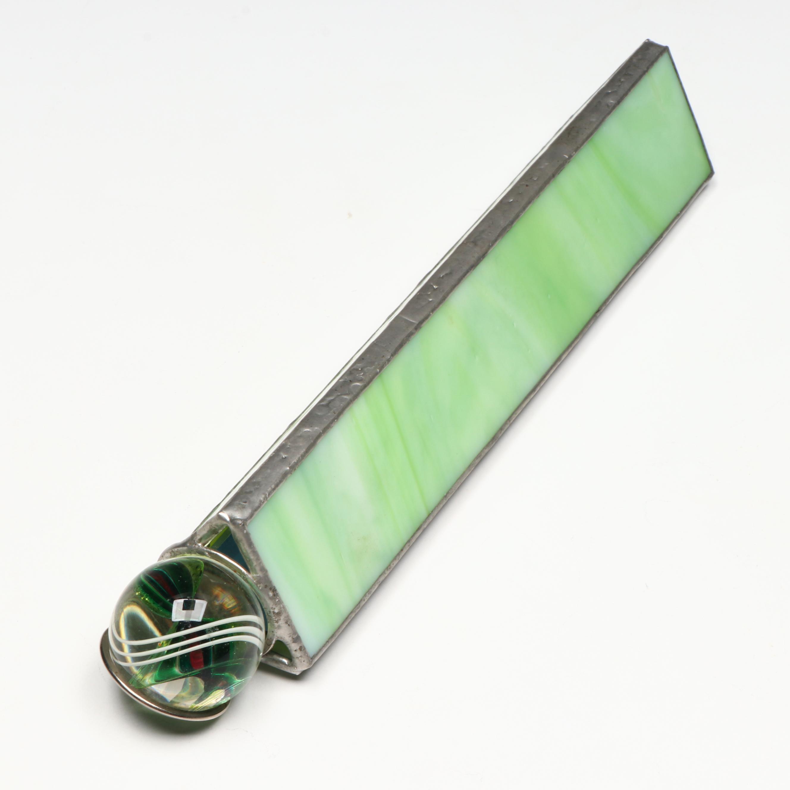 Handmade Glass Kaleidoscopes with Wood Stand