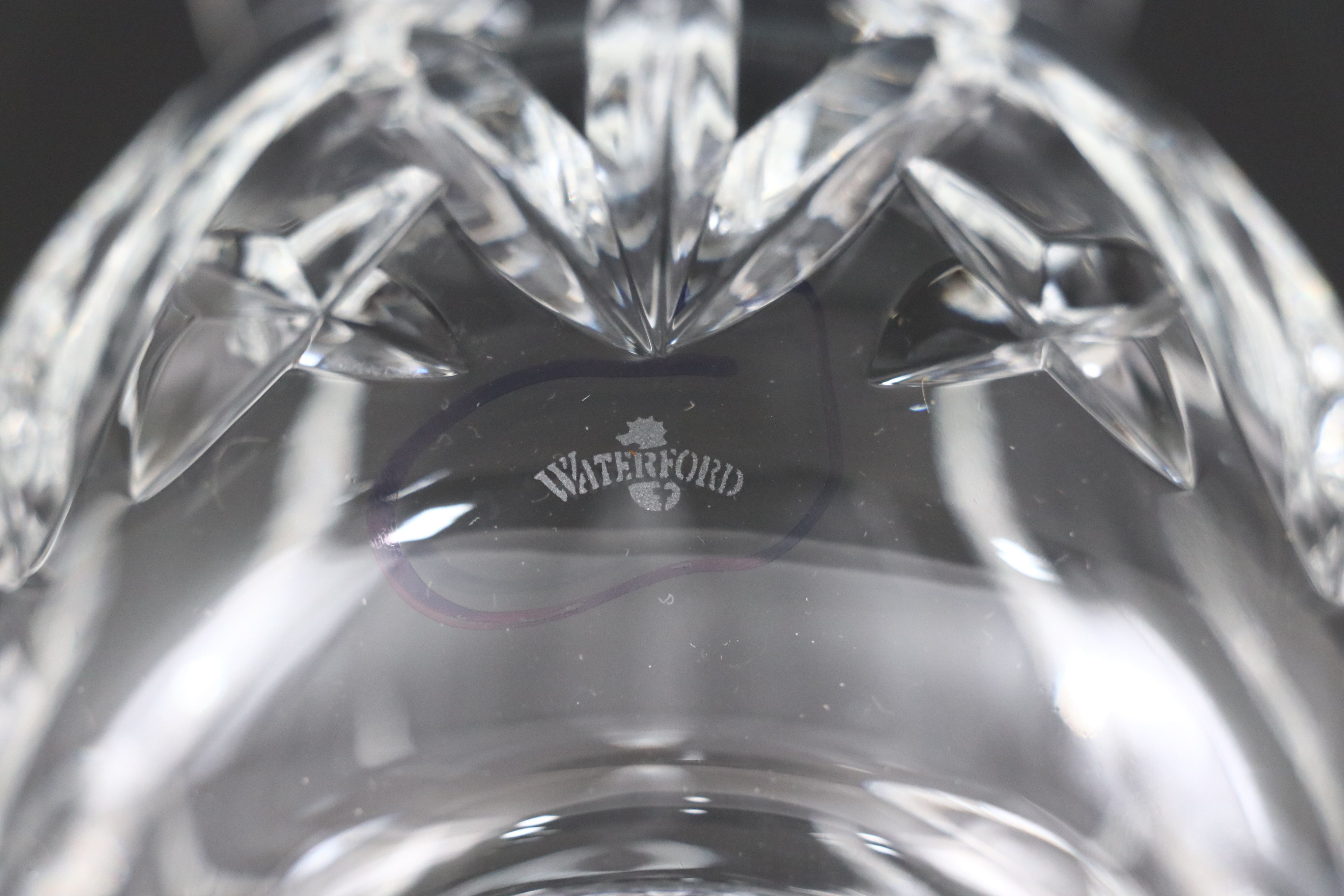 Marquis Waterford Crystal Train and Football with More Crystal Décor