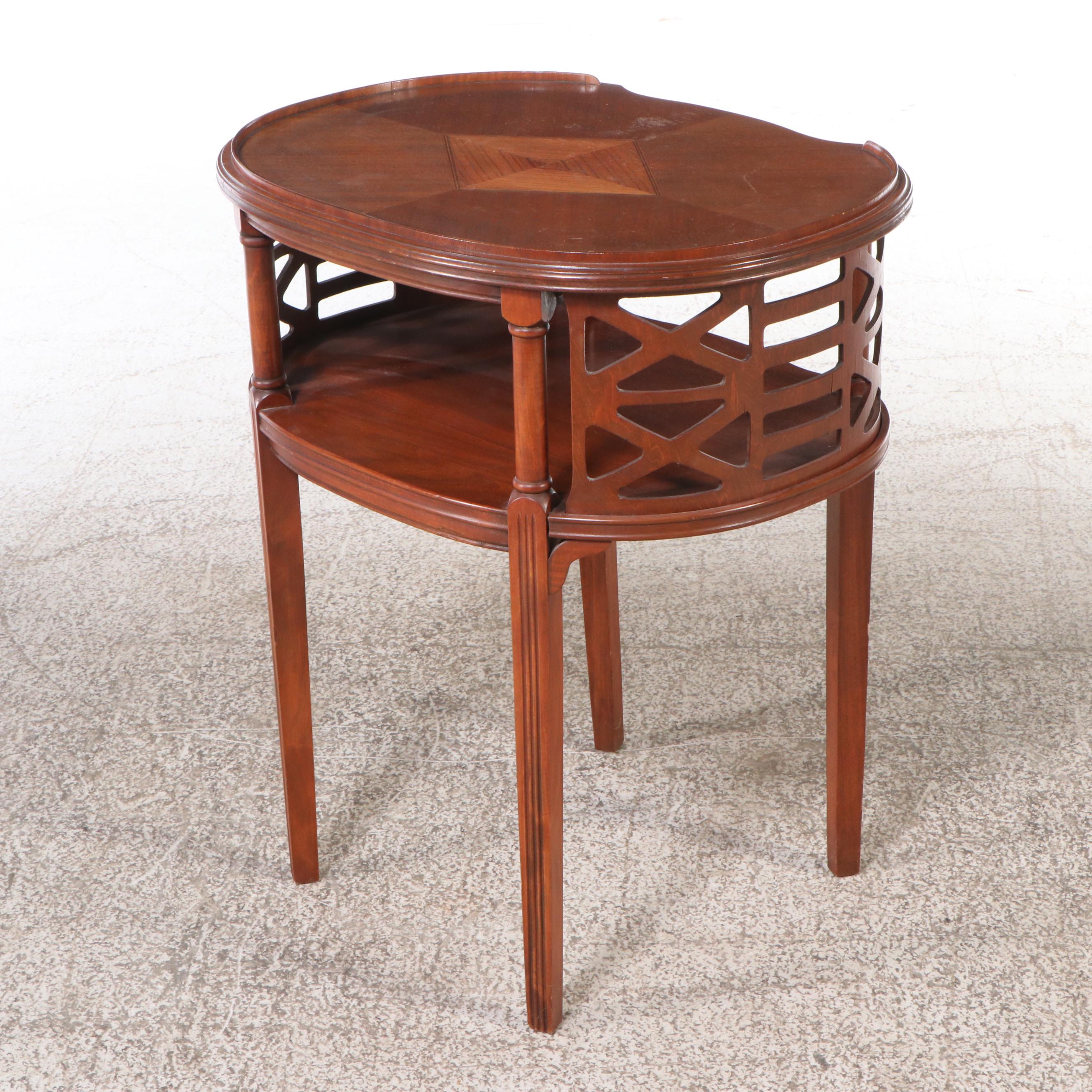 Regency Style Mahogany Side Table