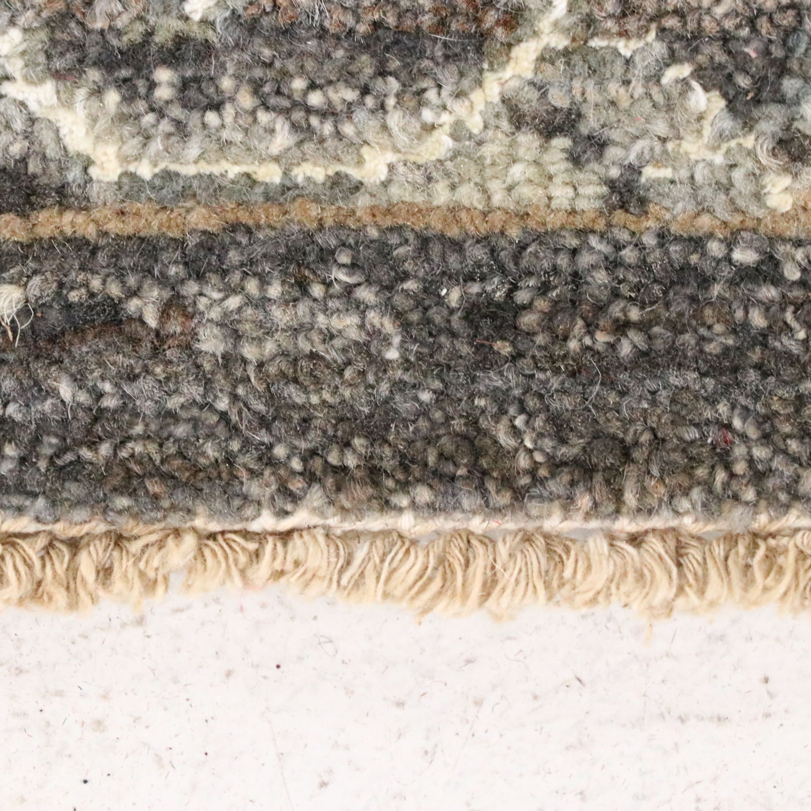 2'6 x 13'7 Hand-Knotted Pakistani Peshawar Carpet Runner Long Rug