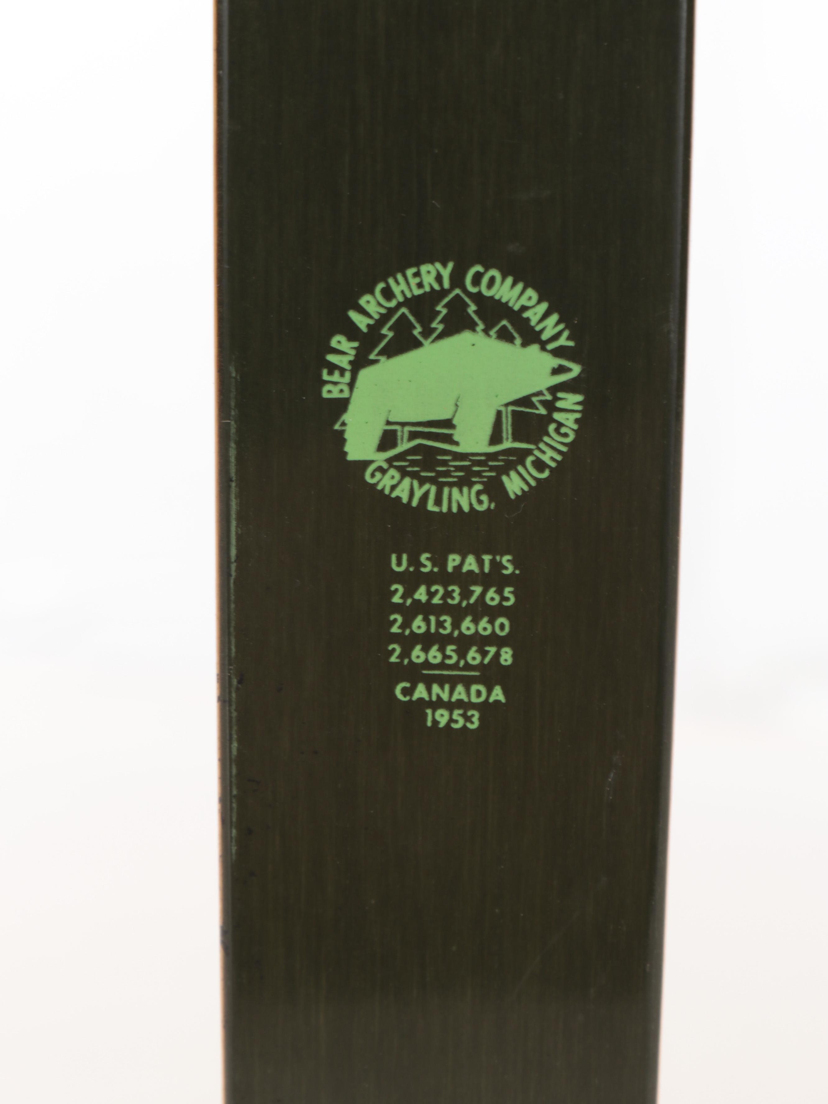 Kodiak Hunter "Bear" Recurve Bow with AG-900 Gordon Glass Arrows