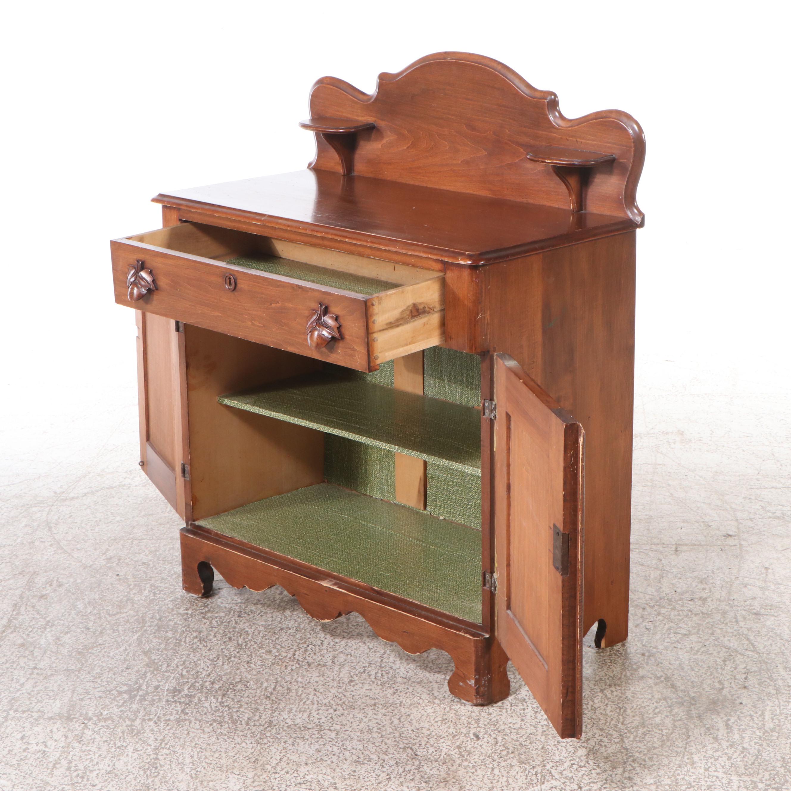 Eastlake Cherry Washstand, Late 19th Century