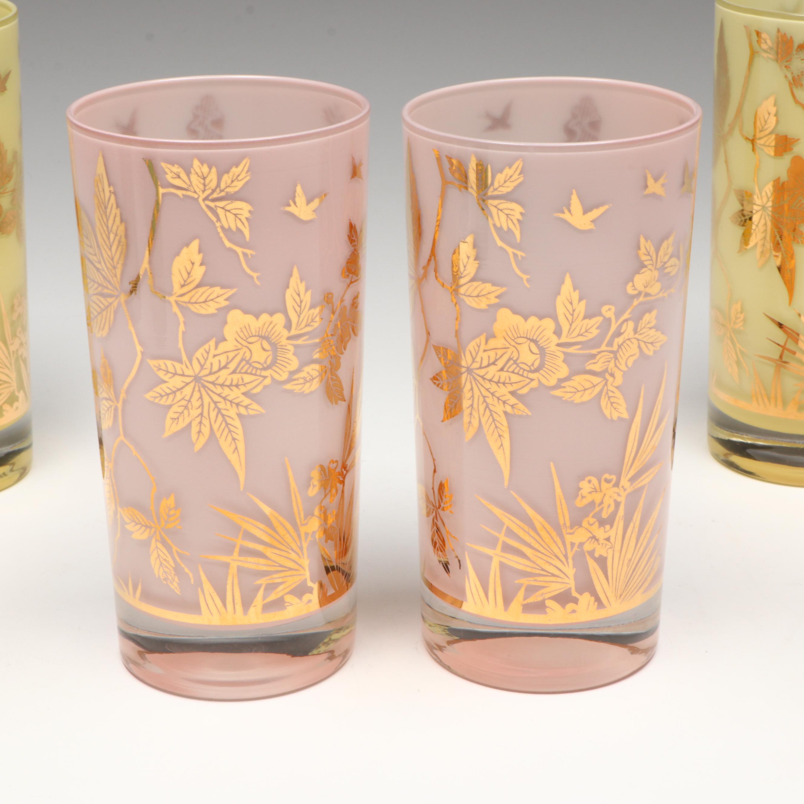 William A. Meier Mid Century Modern Style Tumblers, Mid to Late 20th Century