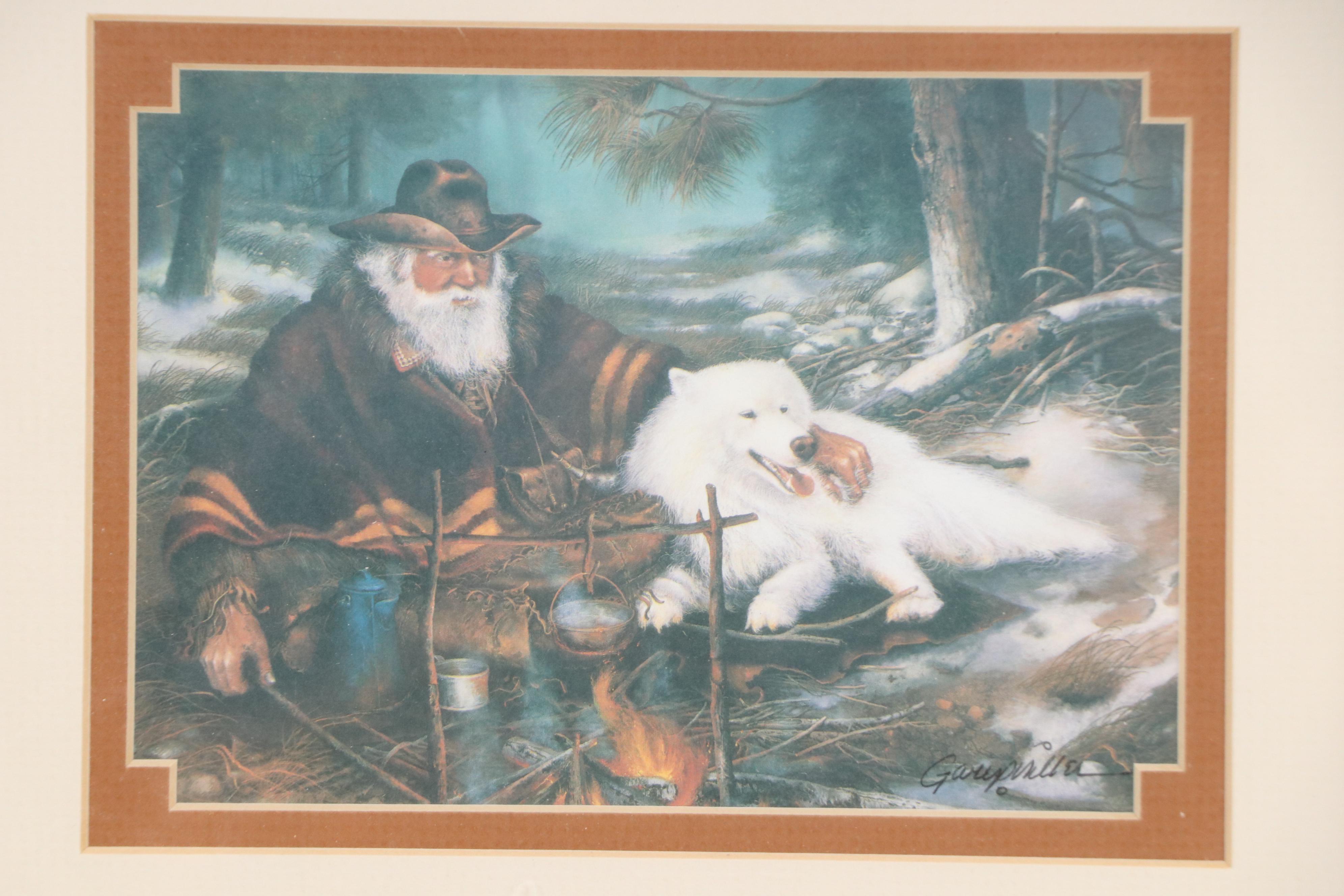Gary P. Miller Offset Lithographs from "Mountain Pals" Series