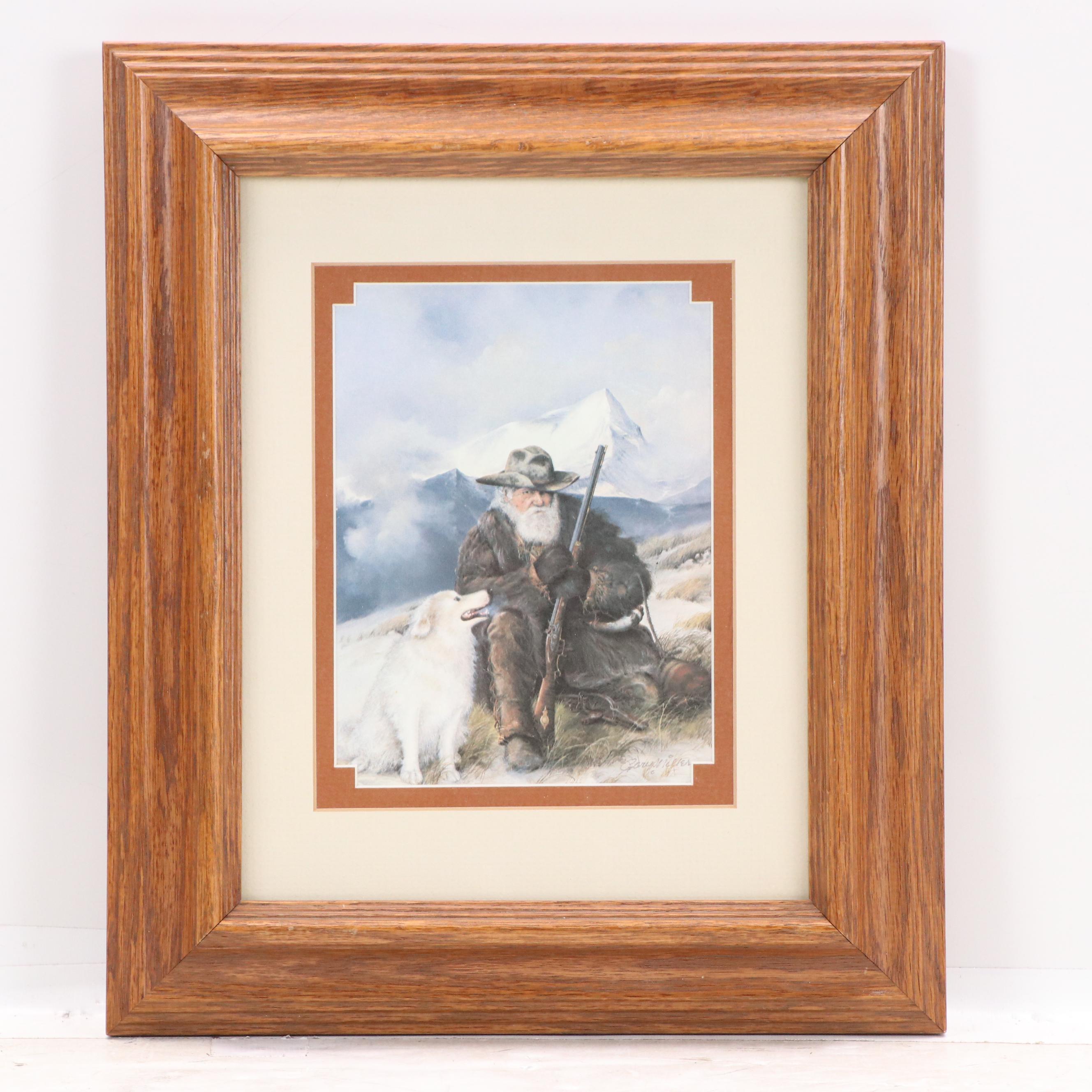 Gary P. Miller Offset Lithographs from "Mountain Pals" Series