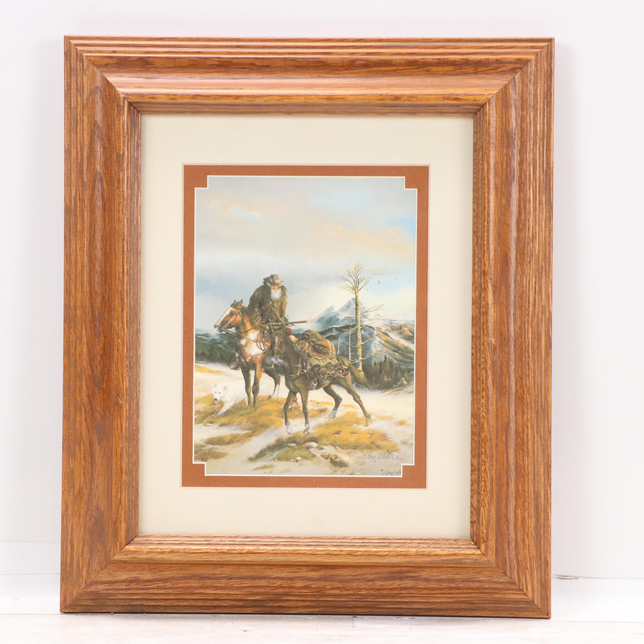 Gary P. Miller Offset Lithographs from "Mountain Pals" Series