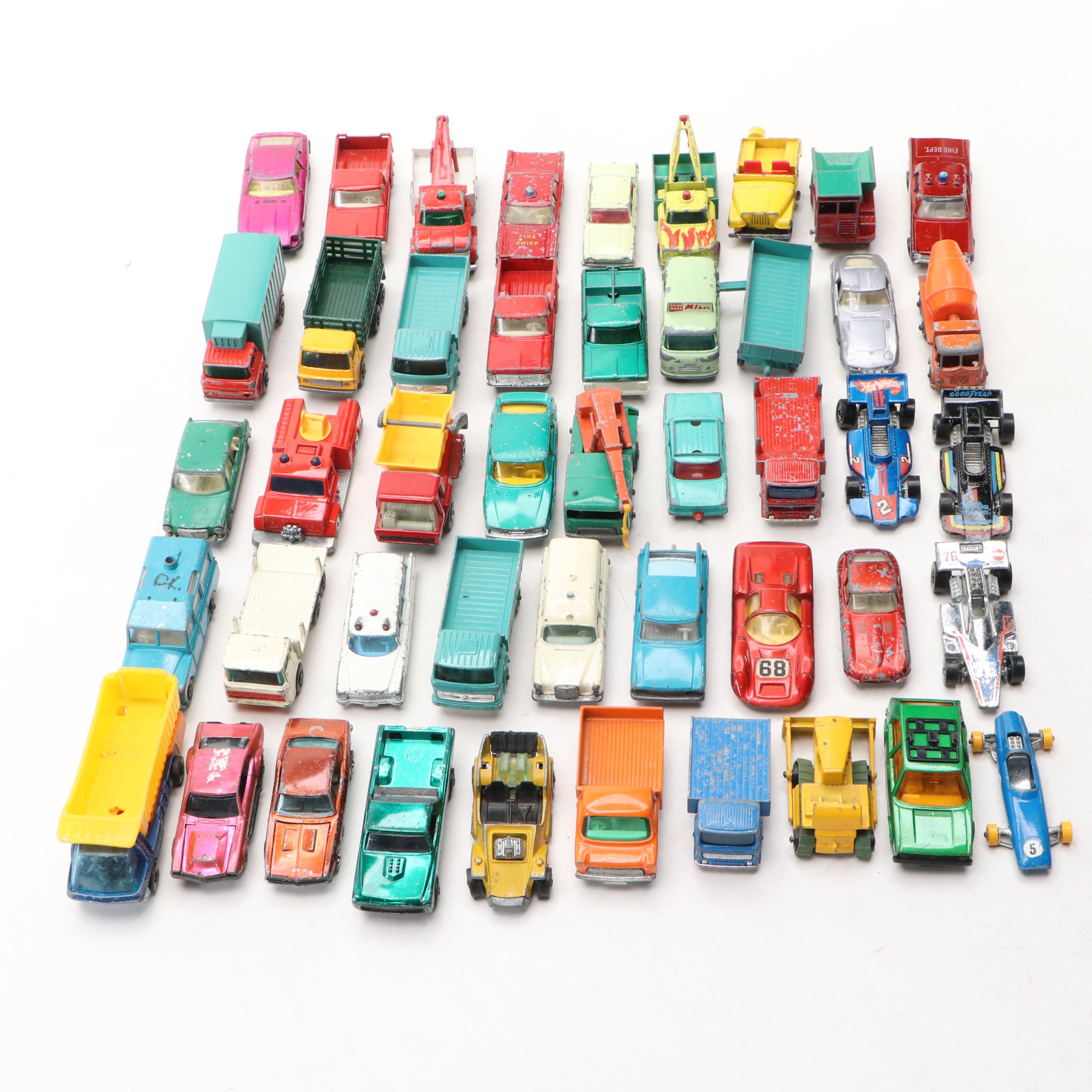 Lesney Matchbox "Fiat 1500," "Kennel Truck" and More Toy Cars