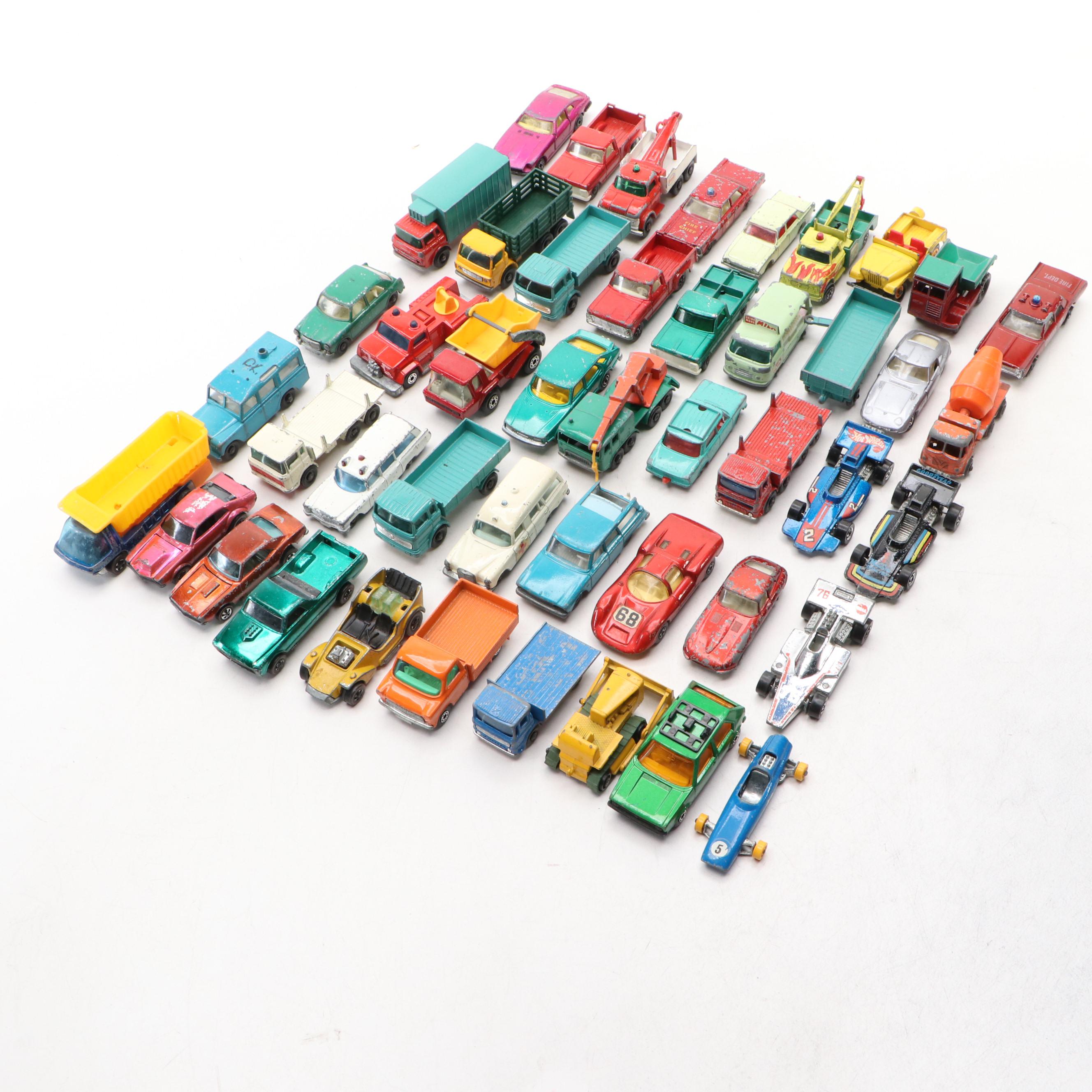 Lesney Matchbox "Fiat 1500," "Kennel Truck" and More Toy Cars
