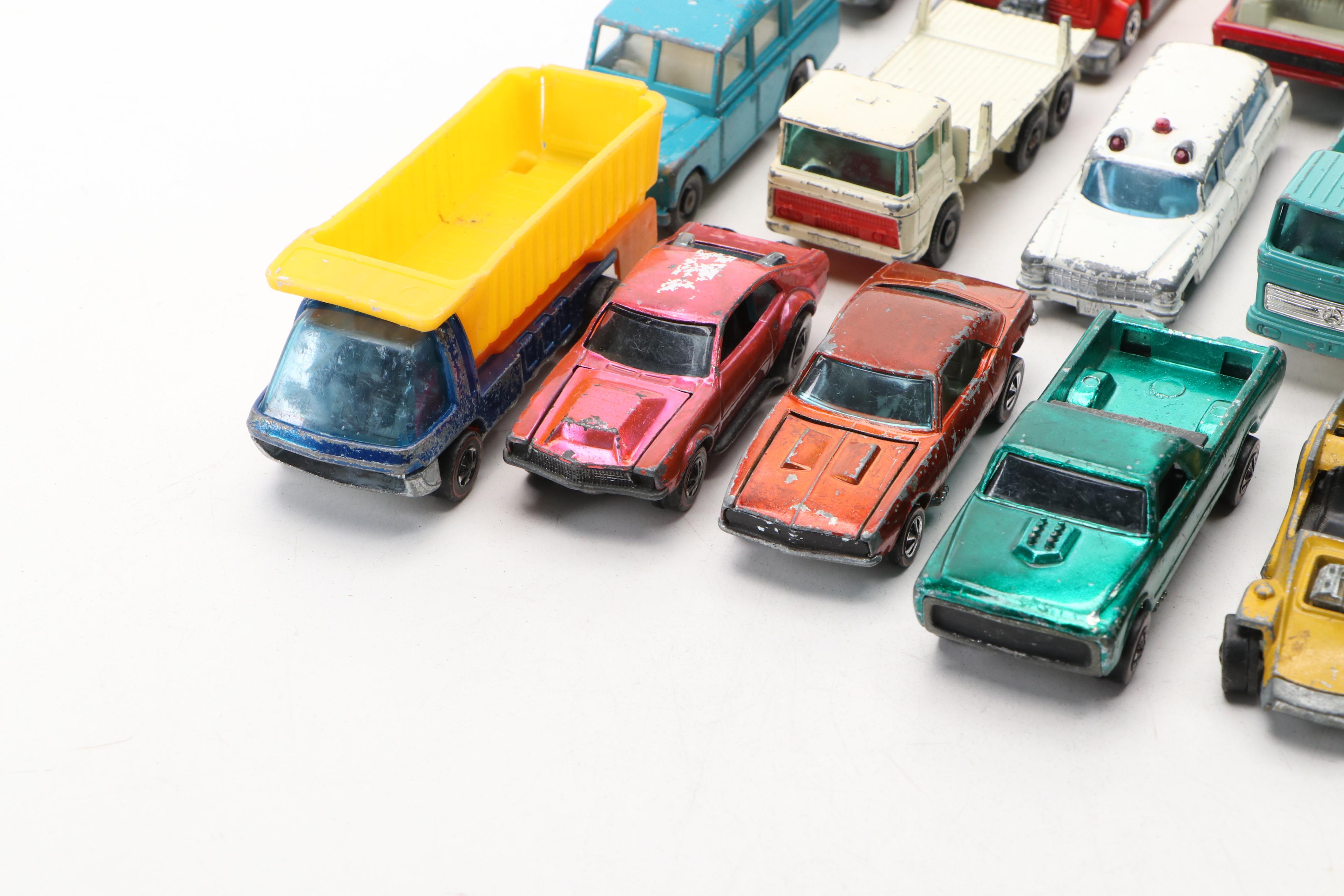 Lesney Matchbox "Fiat 1500," "Kennel Truck" and More Toy Cars