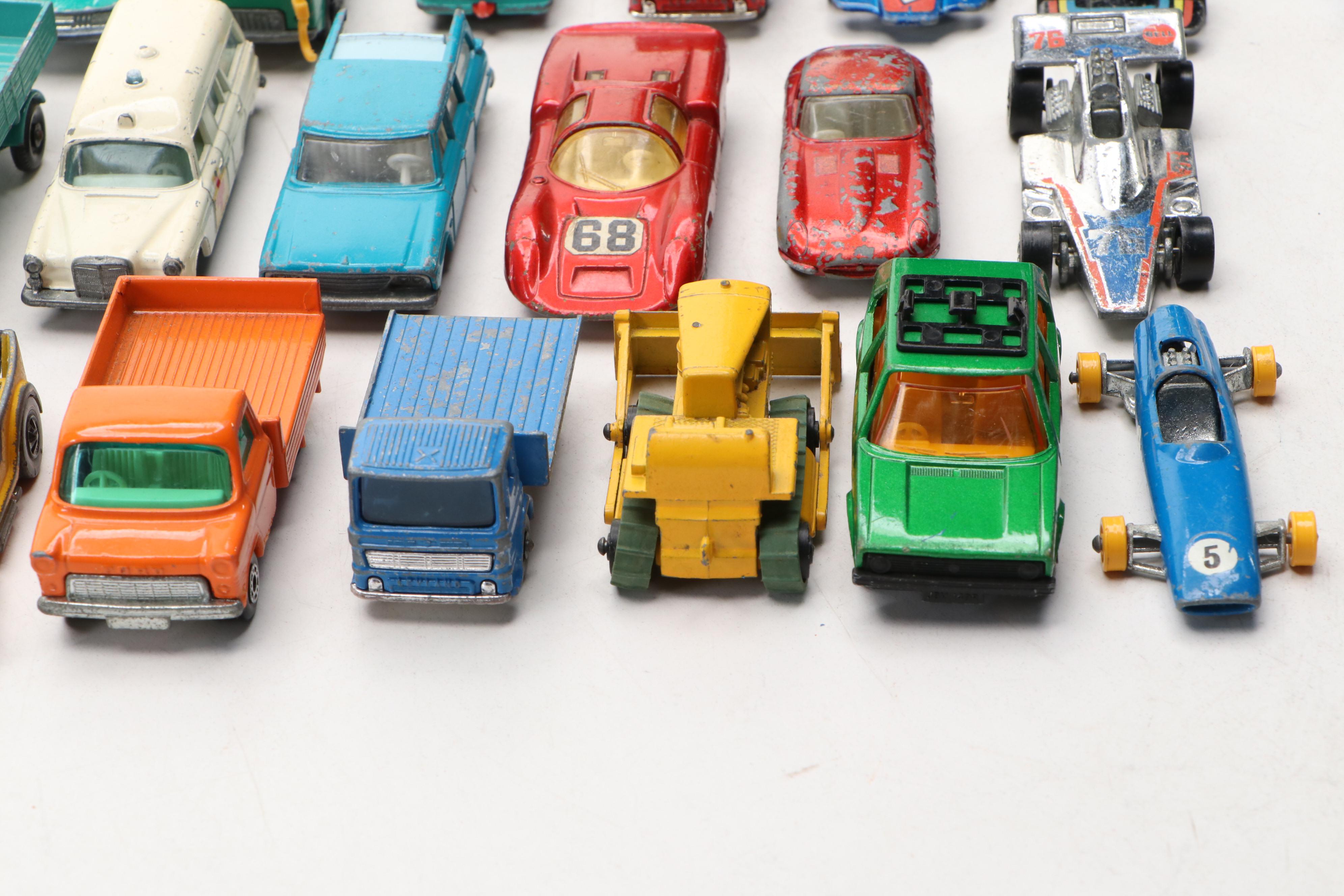 Lesney Matchbox "Fiat 1500," "Kennel Truck" and More Toy Cars