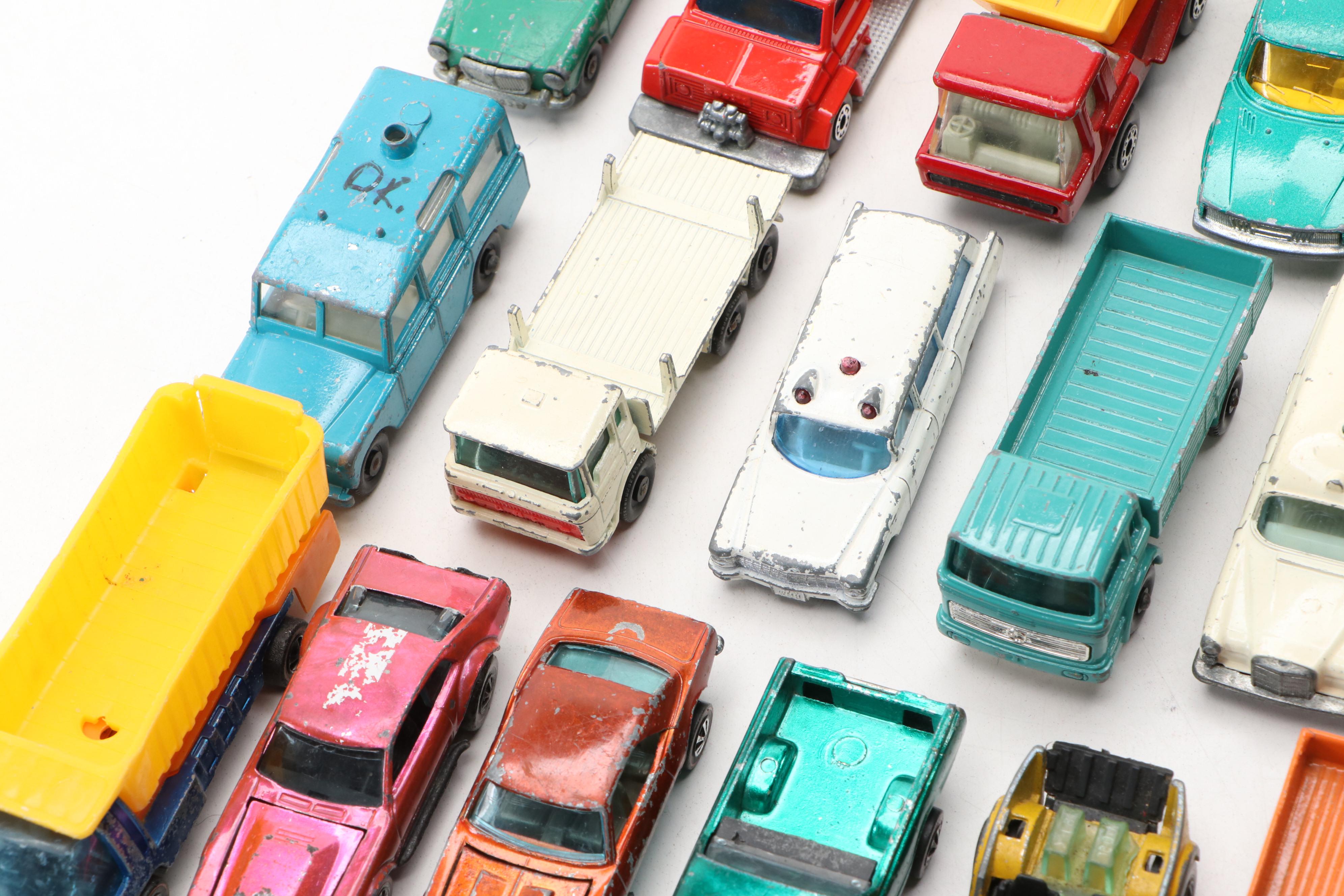 Lesney Matchbox "Fiat 1500," "Kennel Truck" and More Toy Cars