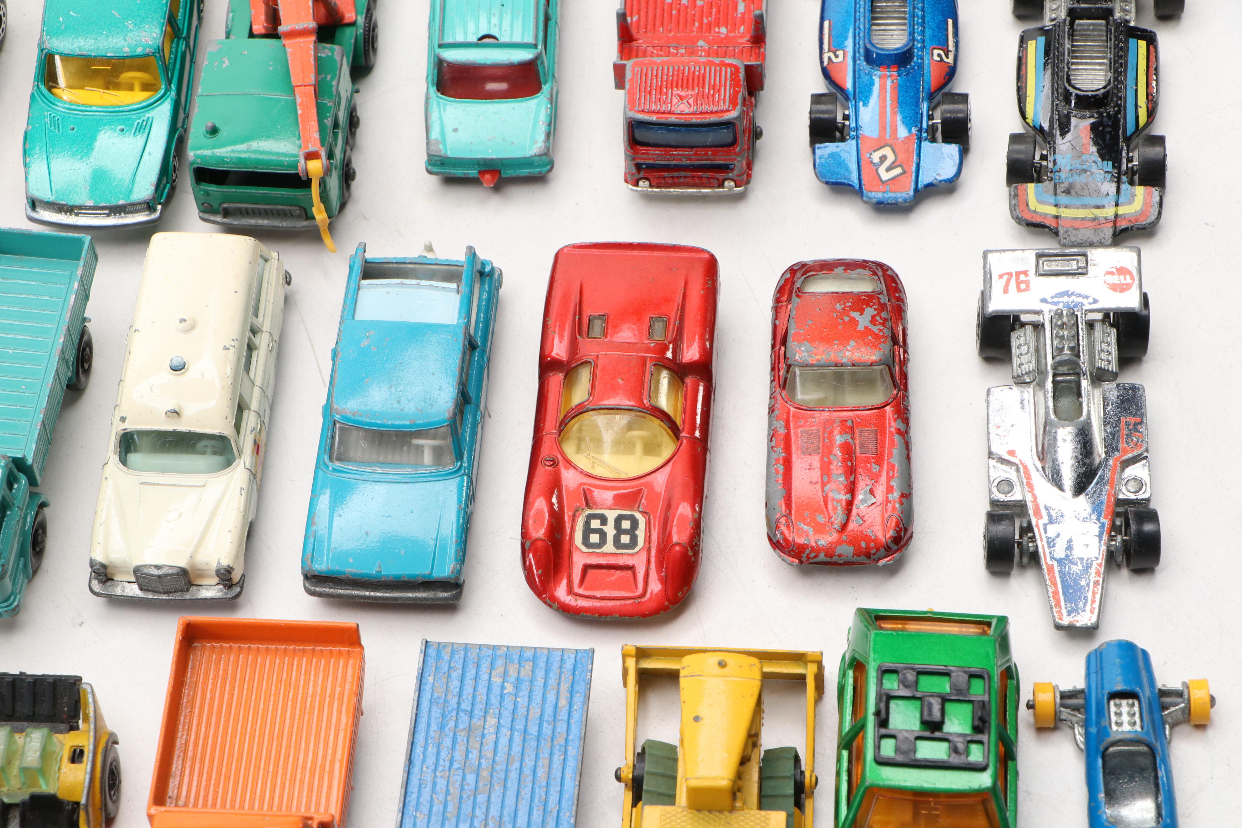 Lesney Matchbox "Fiat 1500," "Kennel Truck" and More Toy Cars
