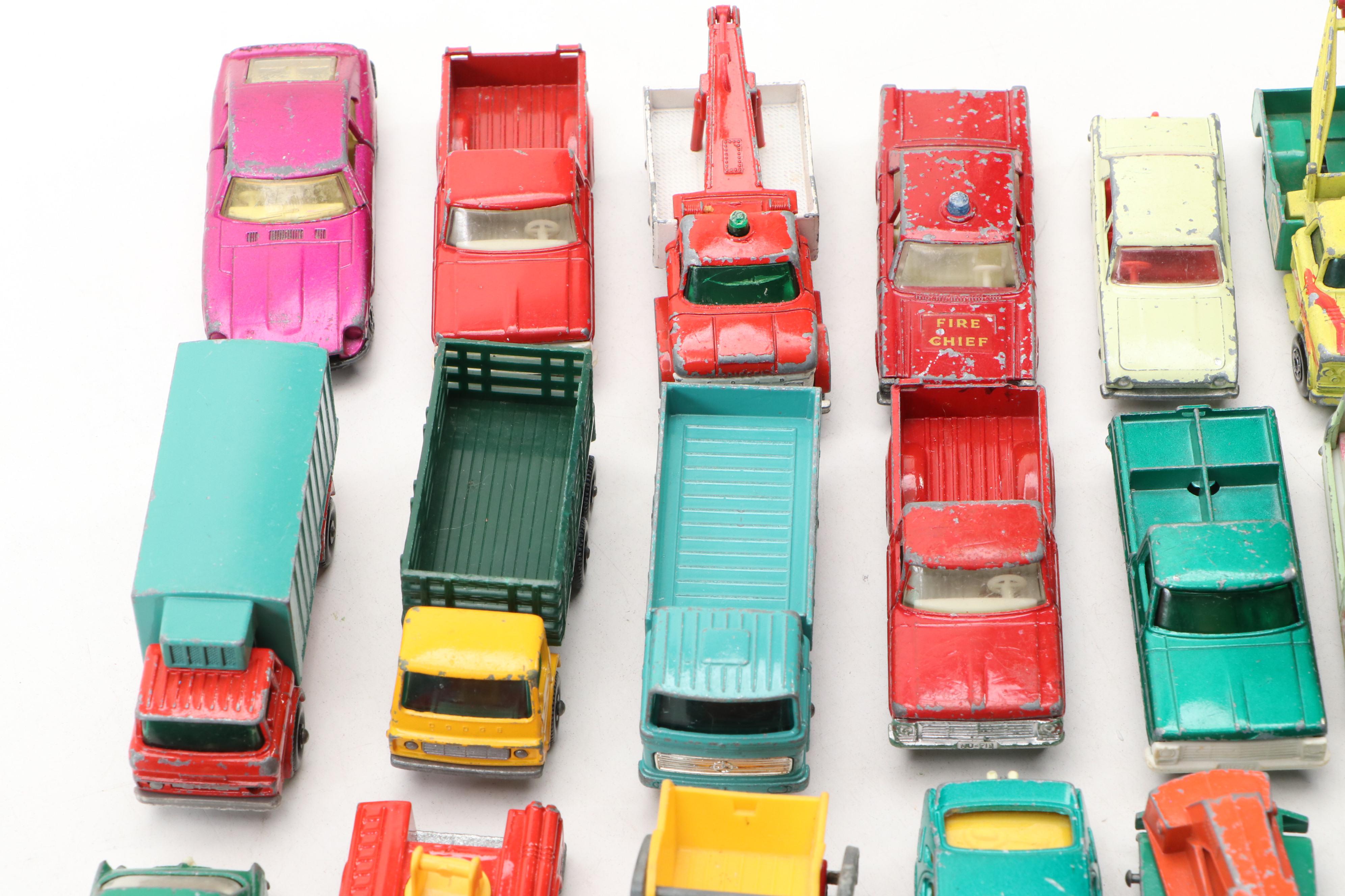 Lesney Matchbox "Fiat 1500," "Kennel Truck" and More Toy Cars