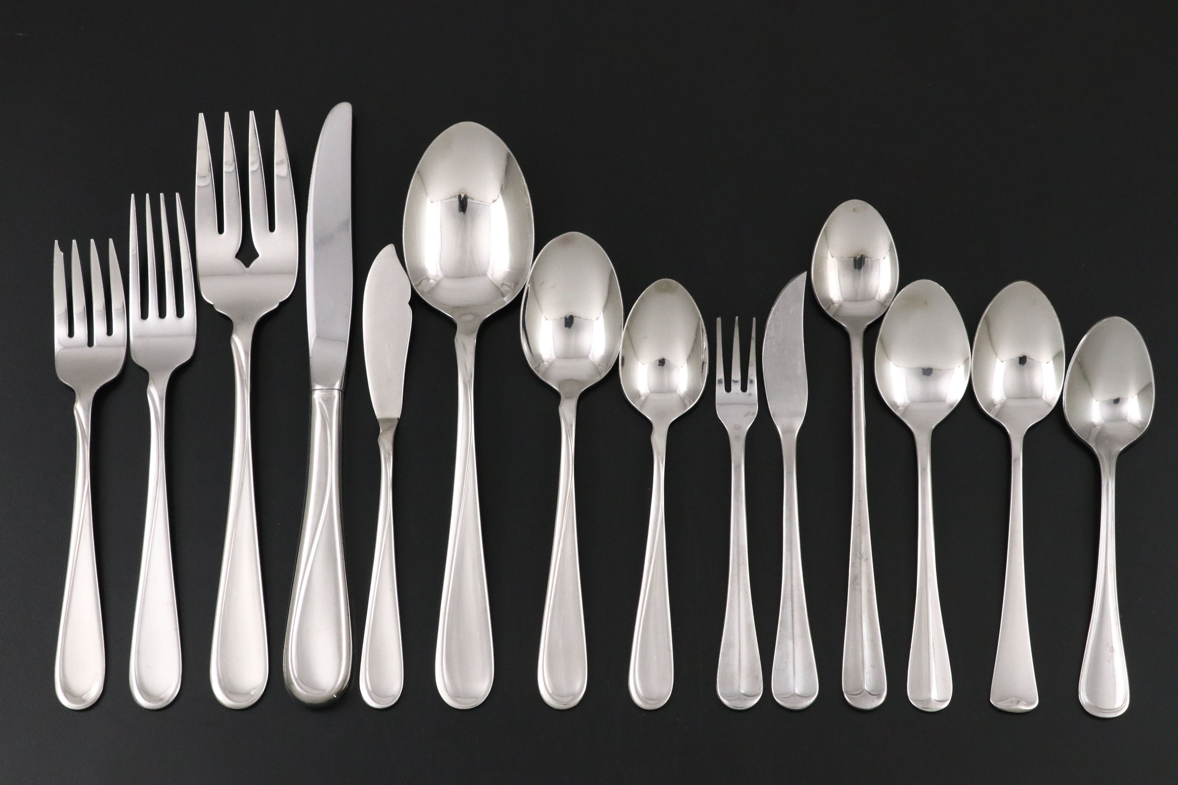Oneida "Flight-Reliance," Towle "Supreme" and More Stainless Steel Flatware