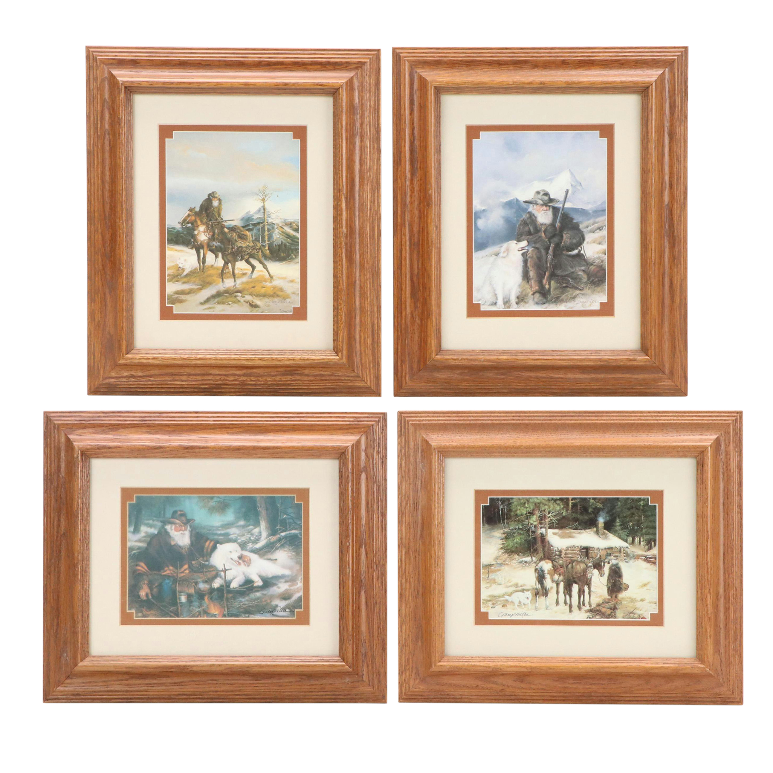 Gary P. Miller Offset Lithographs from "Mountain Pals" Series