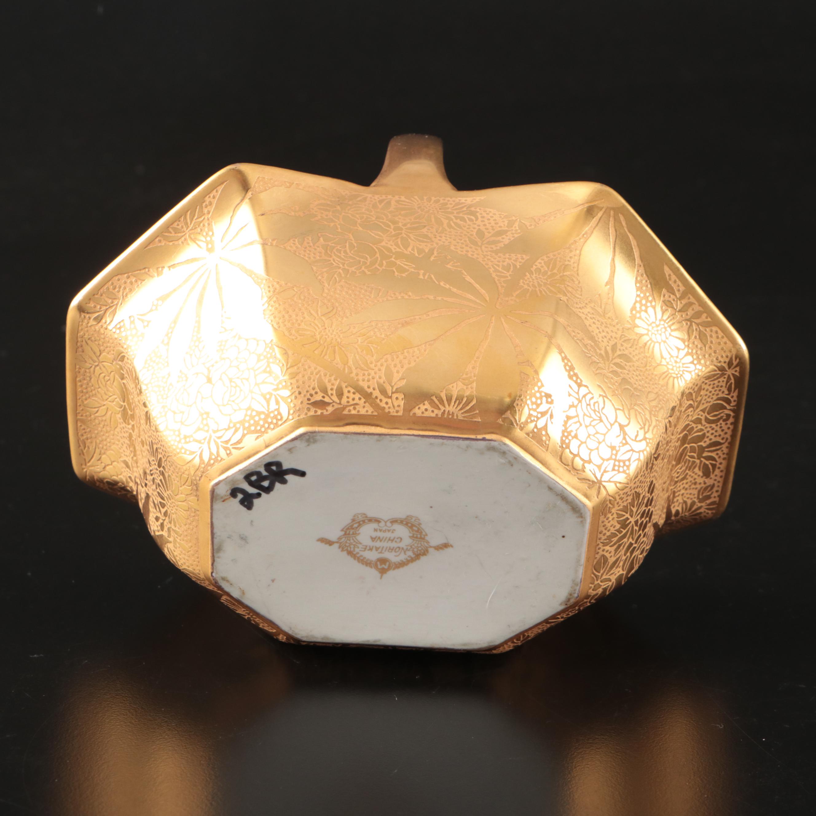 Noritake and Hutschenreuther Floral Porcelain Serveware, Mid-20th Century