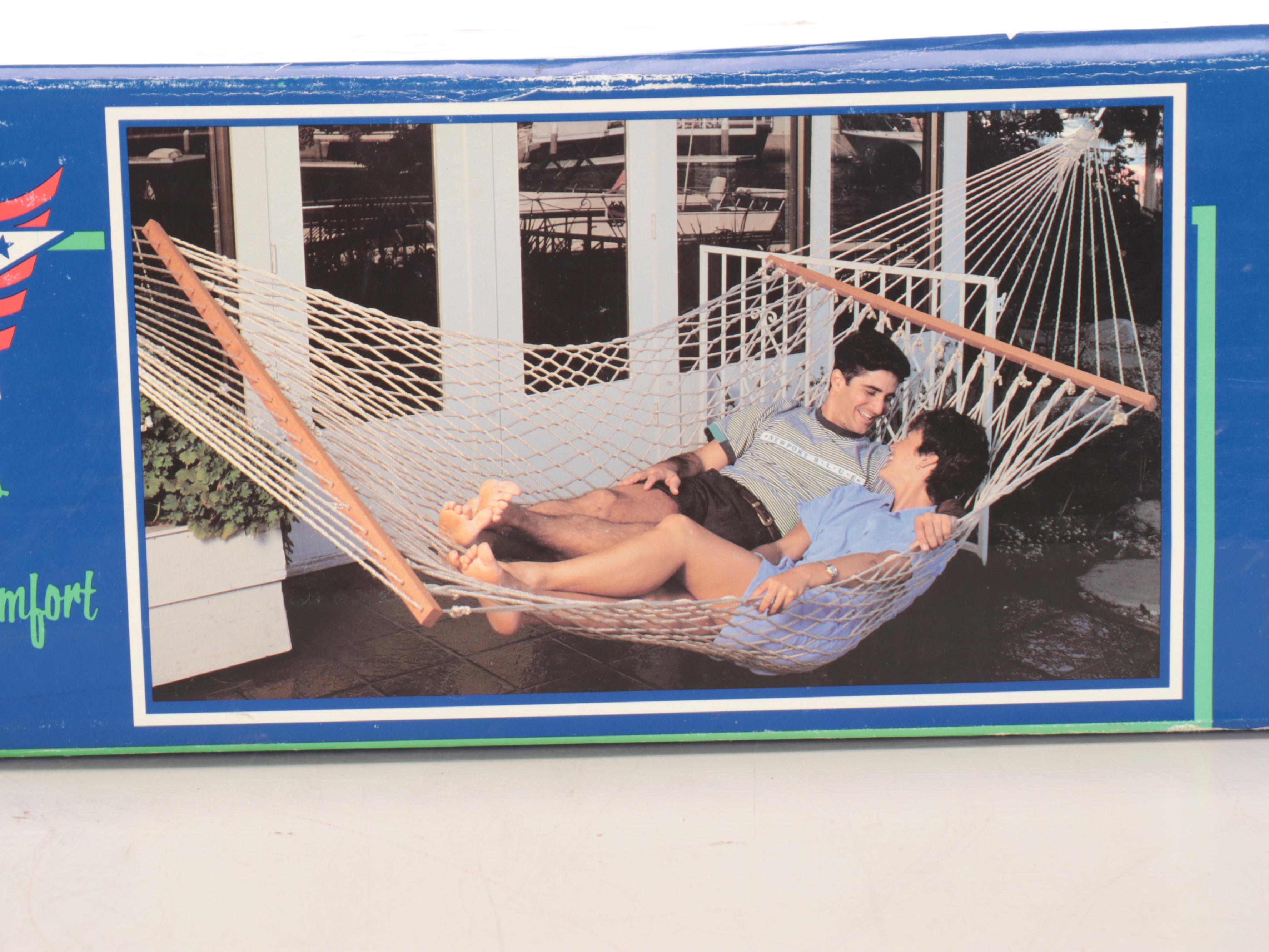 Hawaiian Double Poly-Rope Hammock