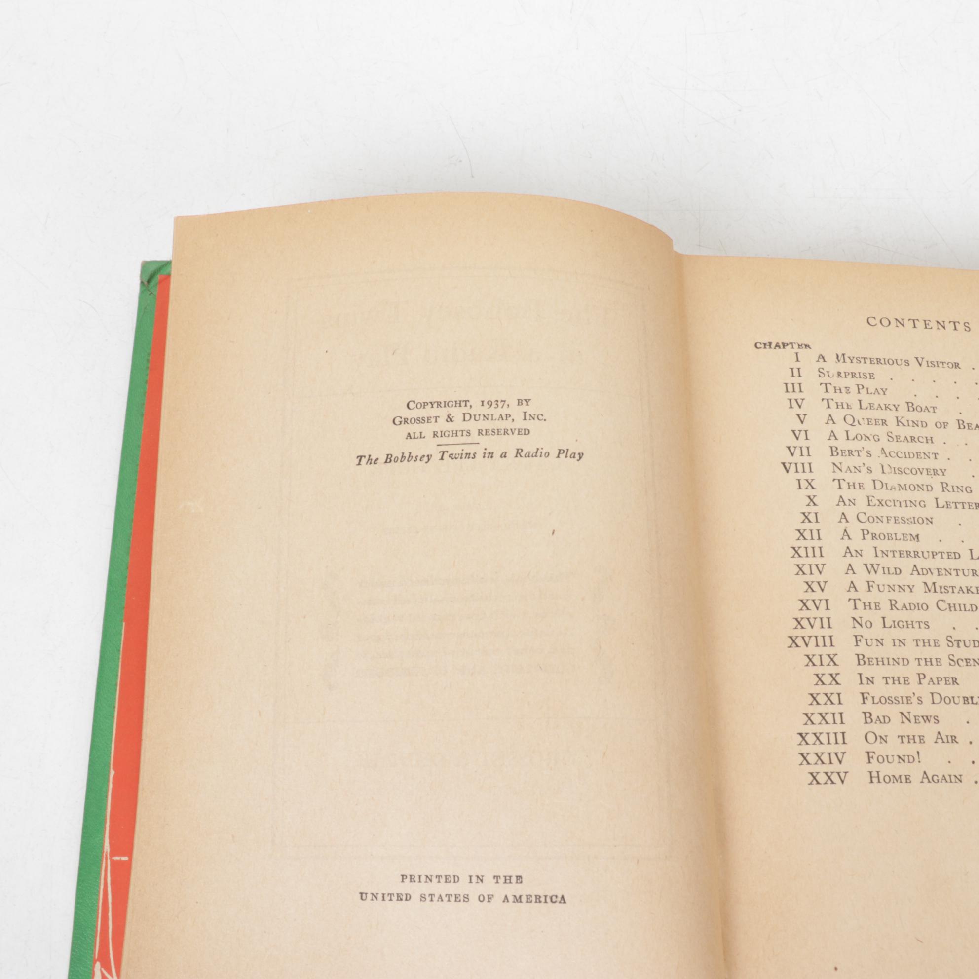 Eleven Laura Lee Hope "Bobbsey Twins" Children's Adventure Books