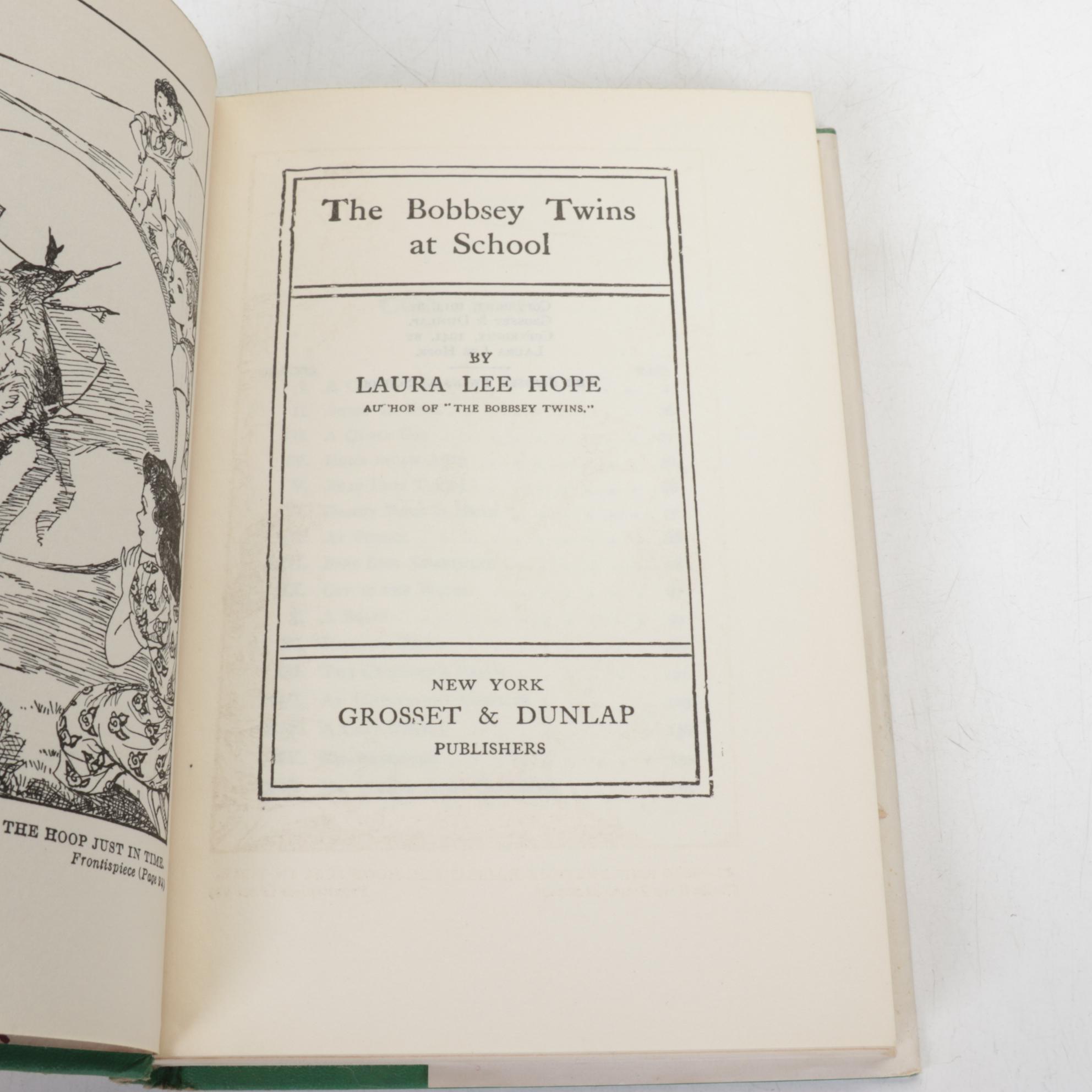 Eleven Laura Lee Hope "Bobbsey Twins" Children's Adventure Books