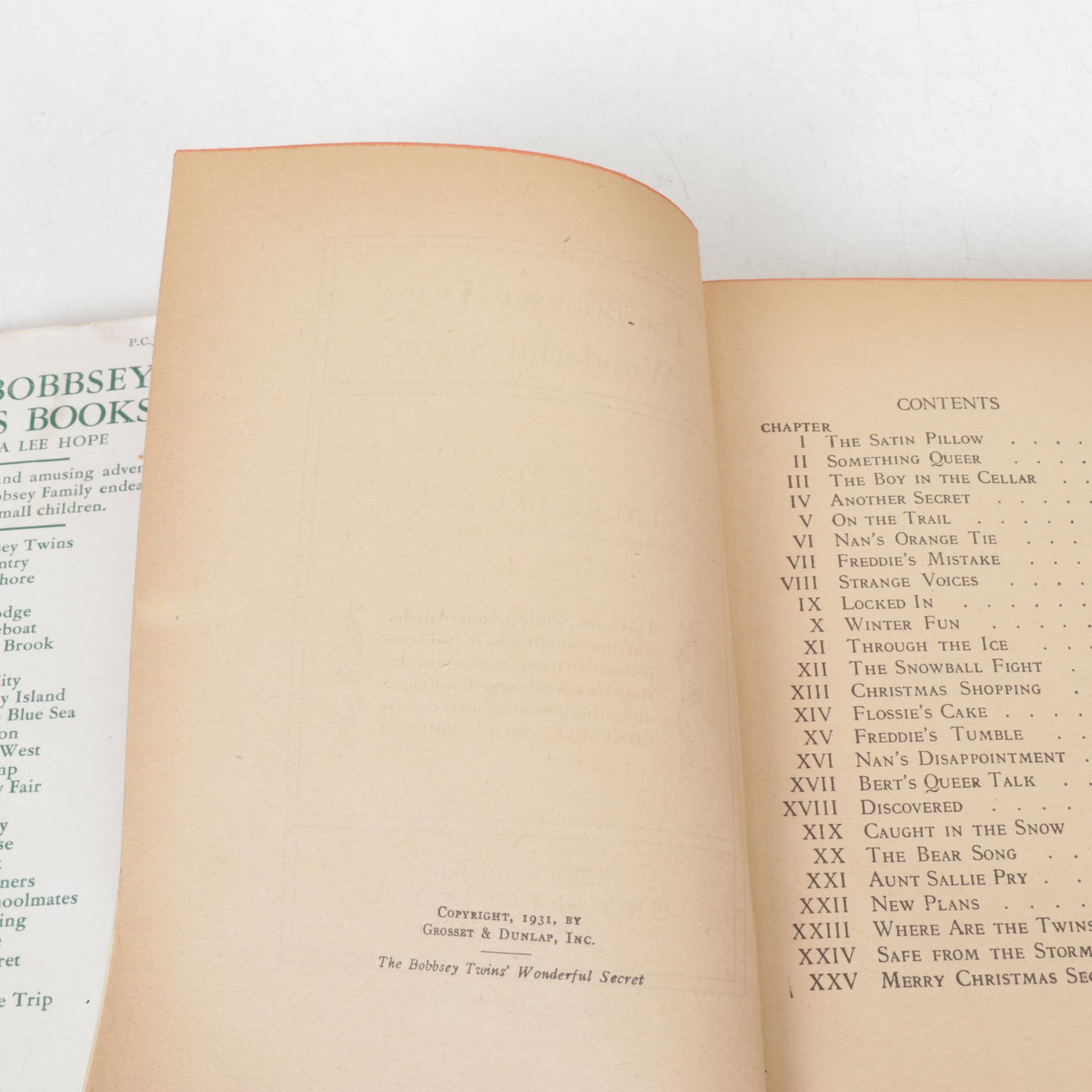 Eleven Laura Lee Hope "Bobbsey Twins" Children's Adventure Books