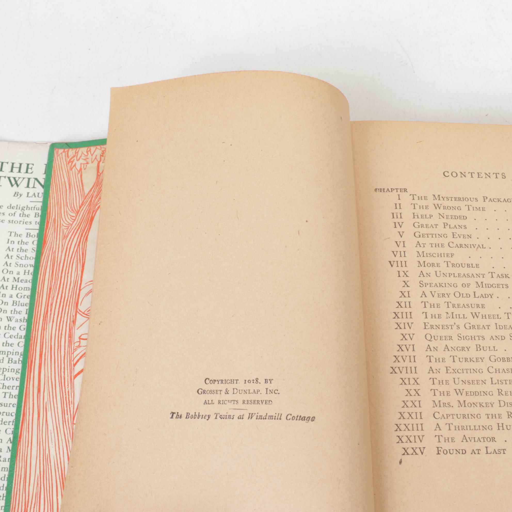 Eleven Laura Lee Hope "Bobbsey Twins" Children's Adventure Books