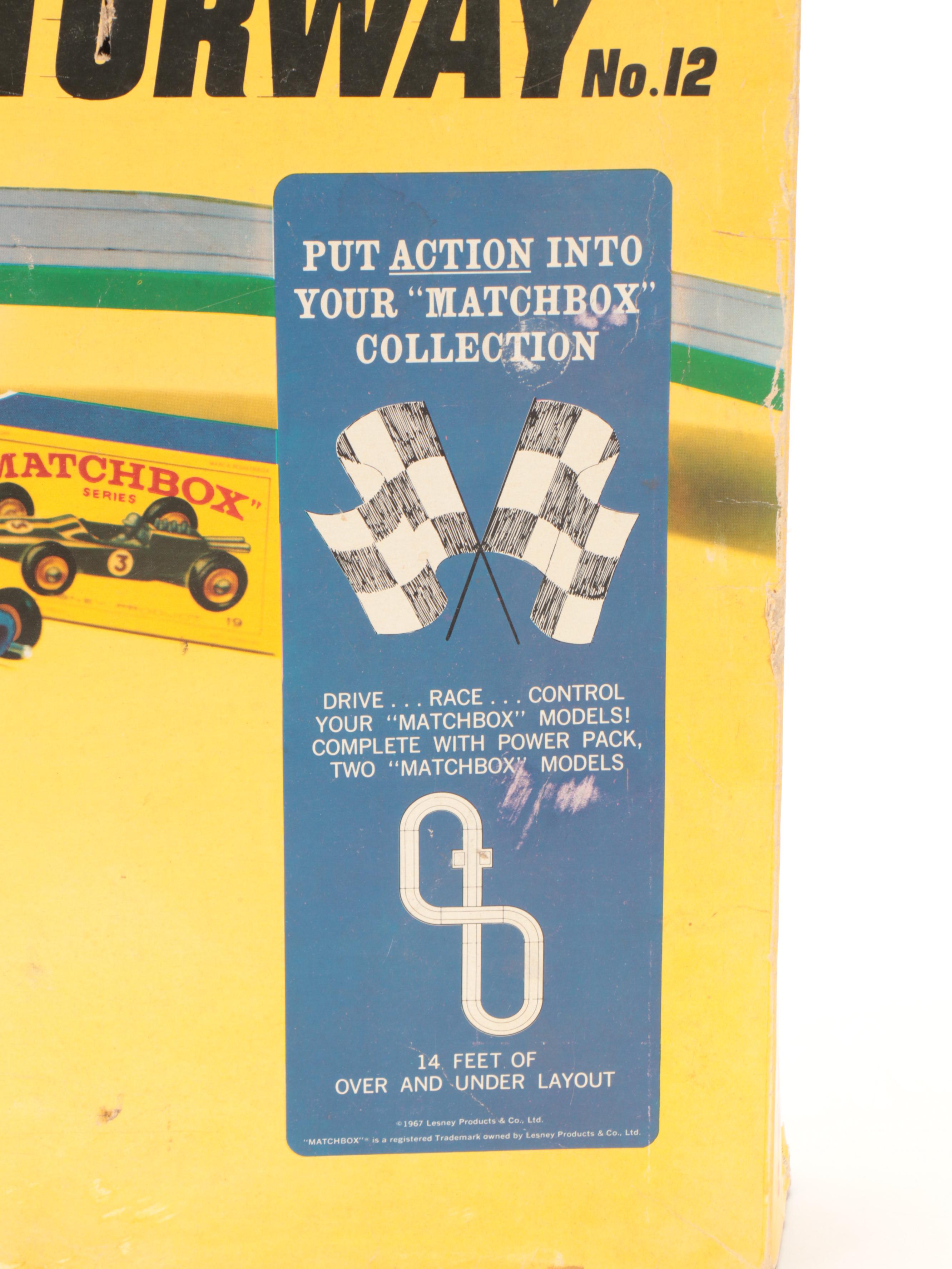 Matchbox Motorway No. 12 Slot Car Track Set, 1960s